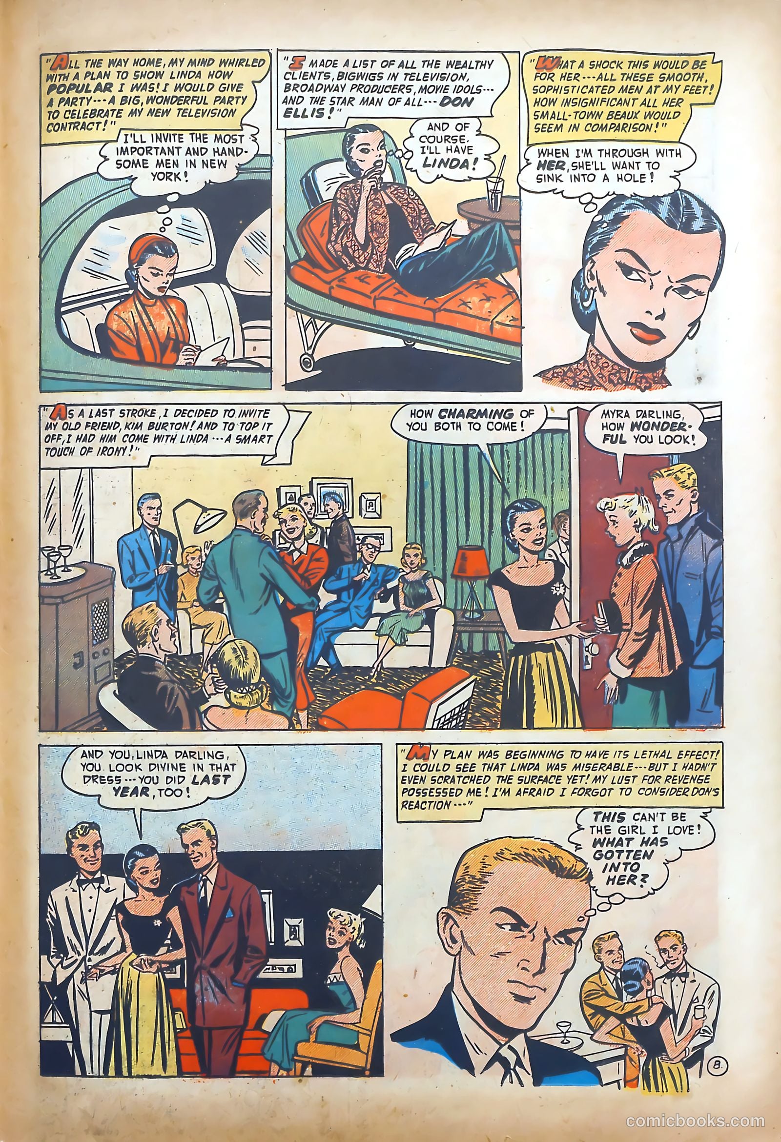 Romantic Adventures #19 (1952) — page 37 of 52