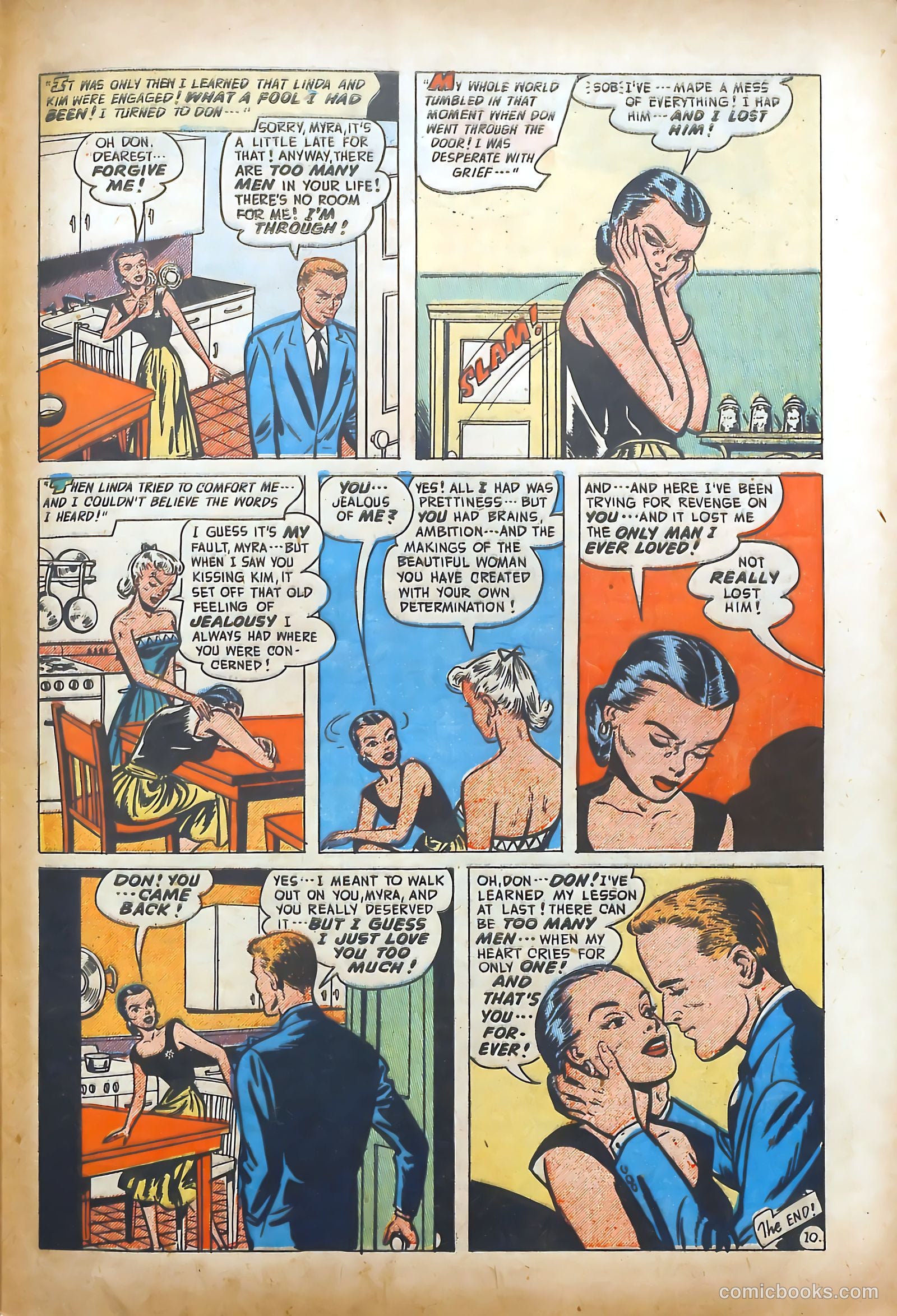 Romantic Adventures #19 (1952) — page 39 of 52