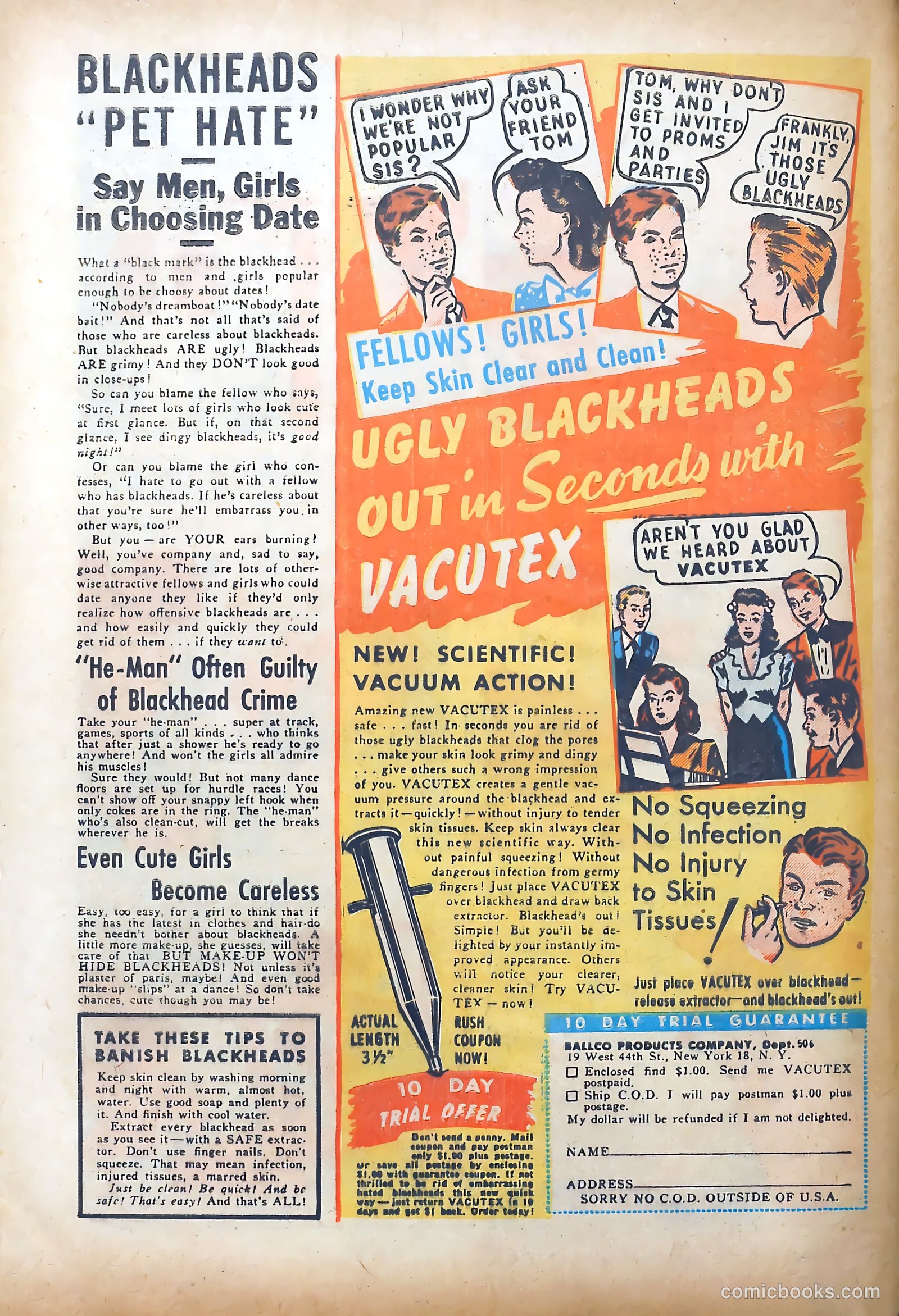 Romantic Adventures #19 (1952) — page 50 of 52