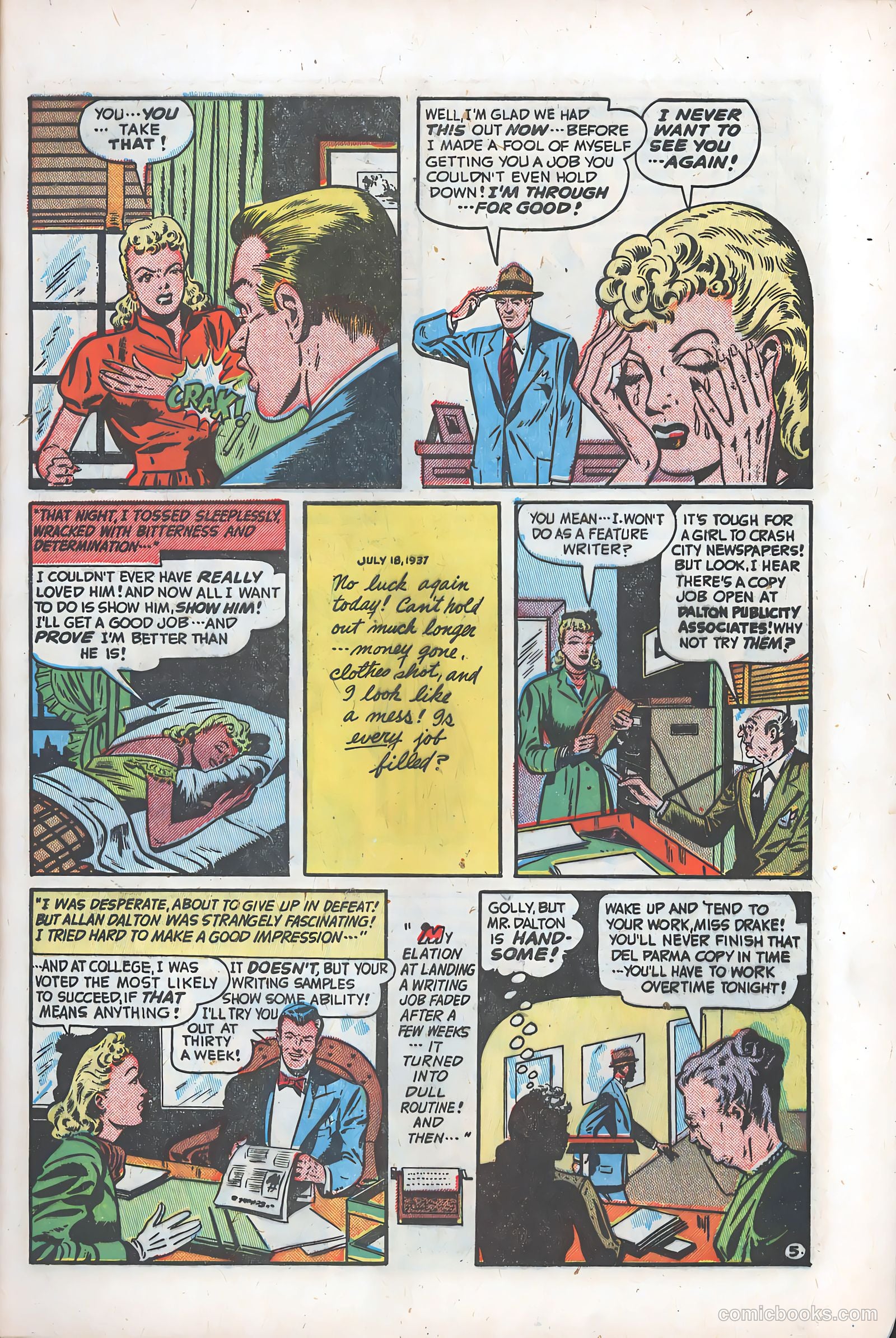 Romantic Adventures #2 (1949) — page 7 of 52