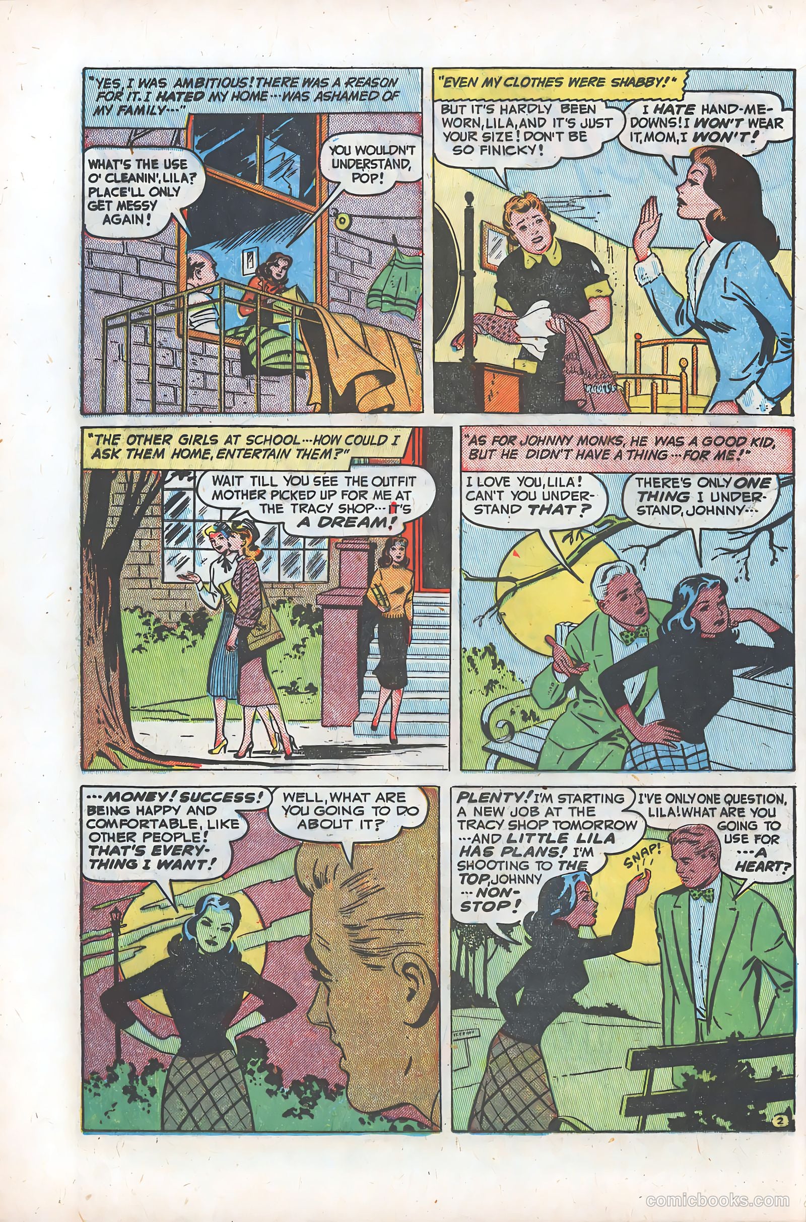 Romantic Adventures #2 (1949) — page 16 of 52