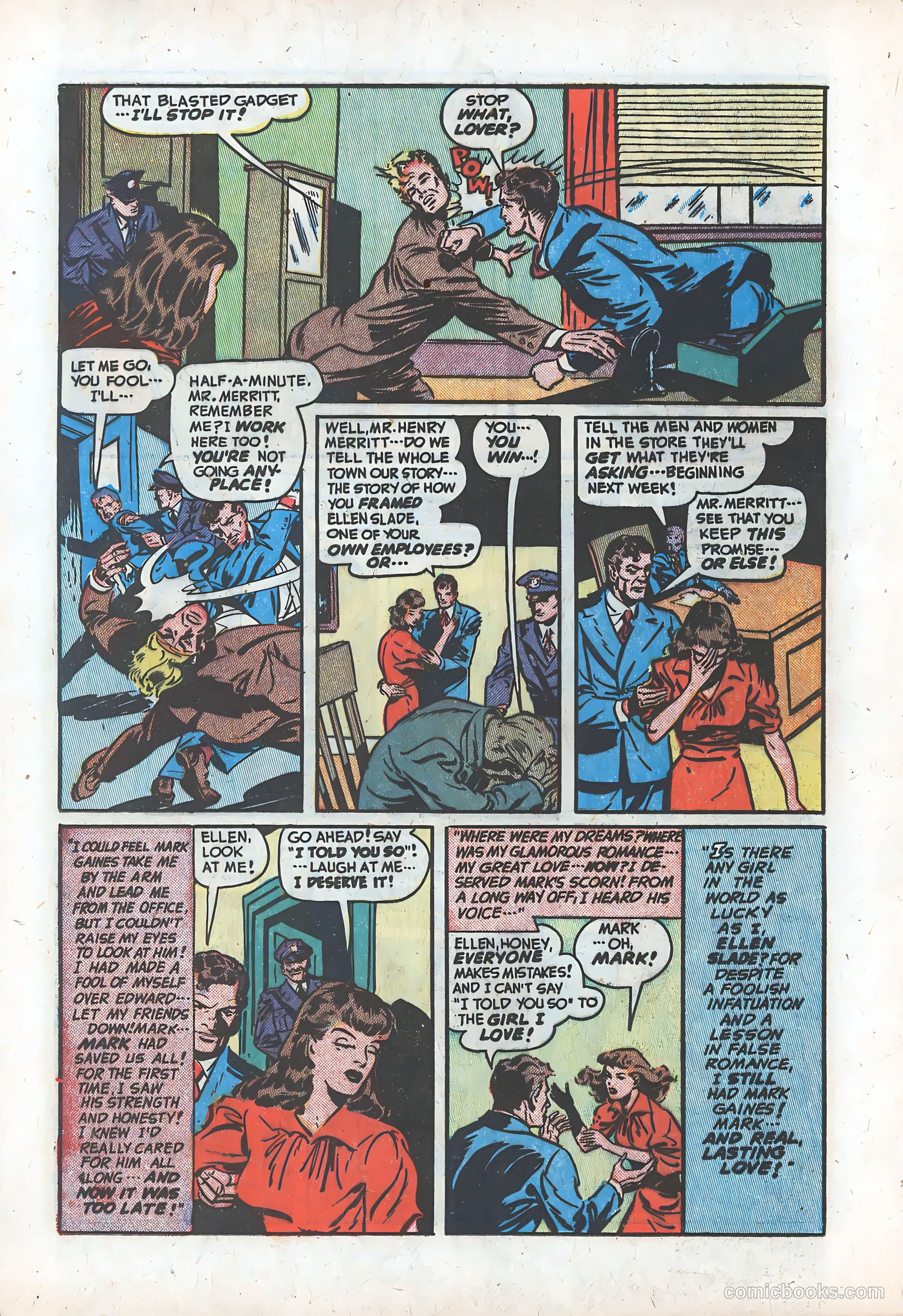 Romantic Adventures #2 (1949) — page 34 of 52