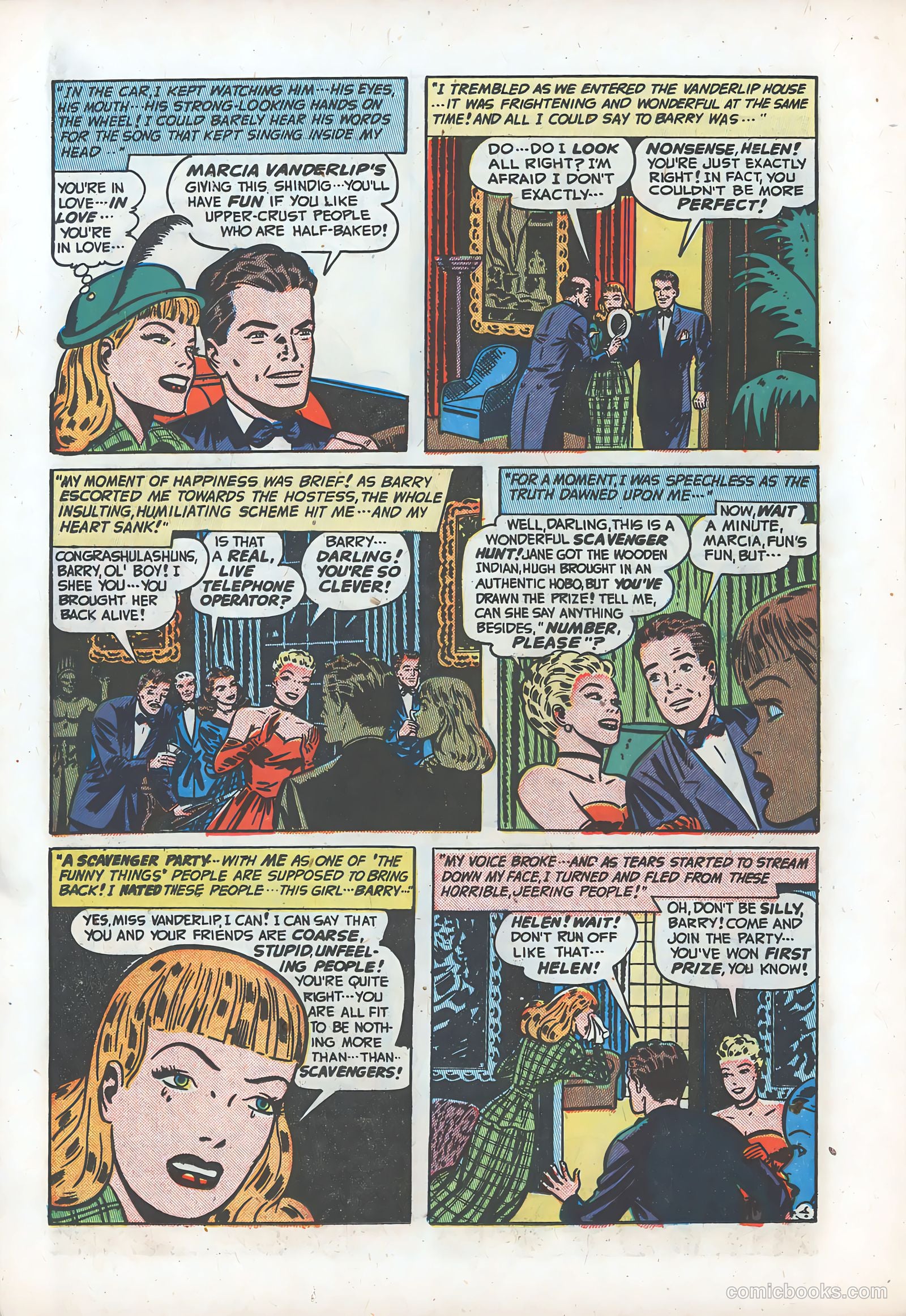 Romantic Adventures #2 (1949) — page 38 of 52