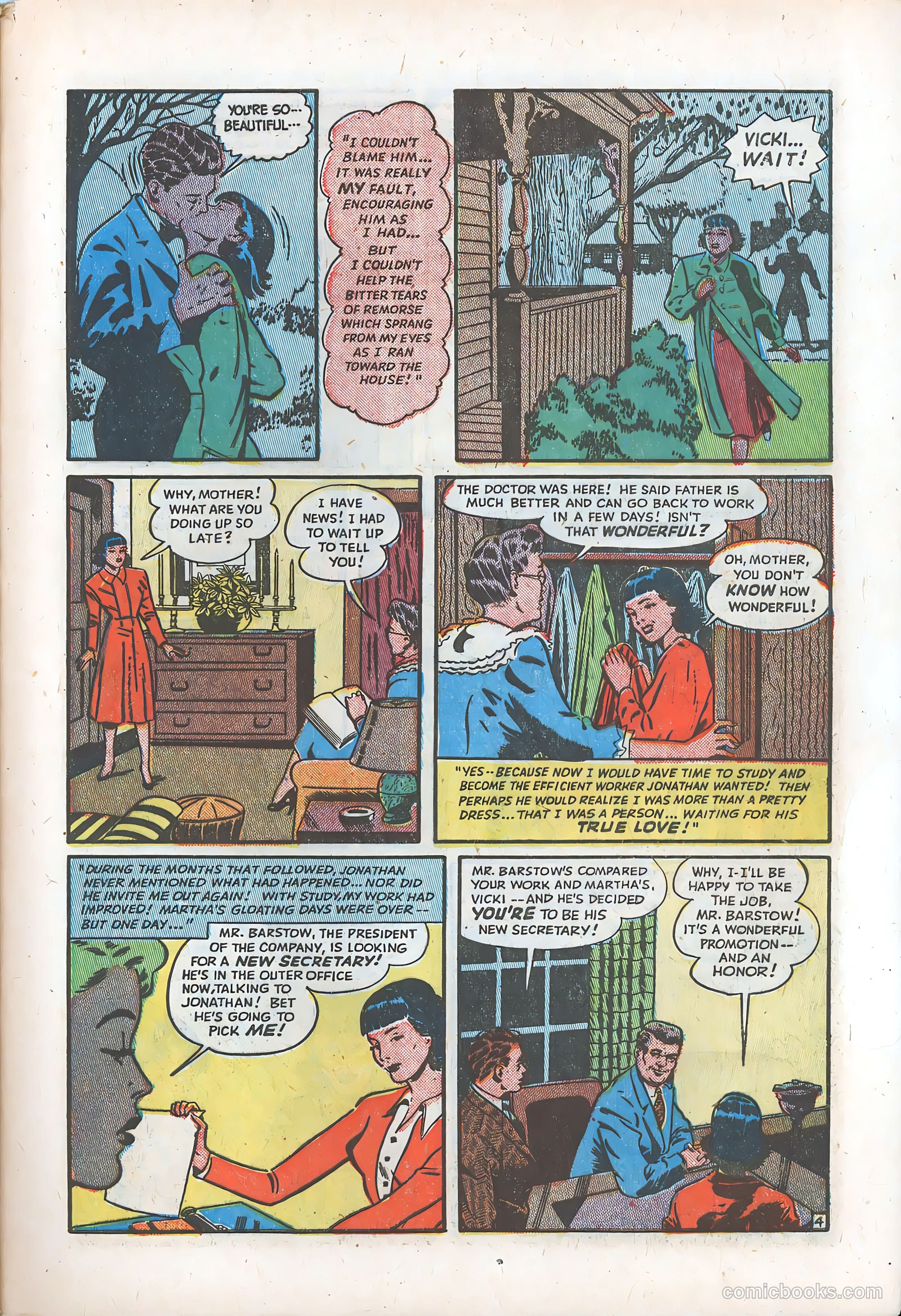 Romantic Adventures #2 (1949) — page 47 of 52
