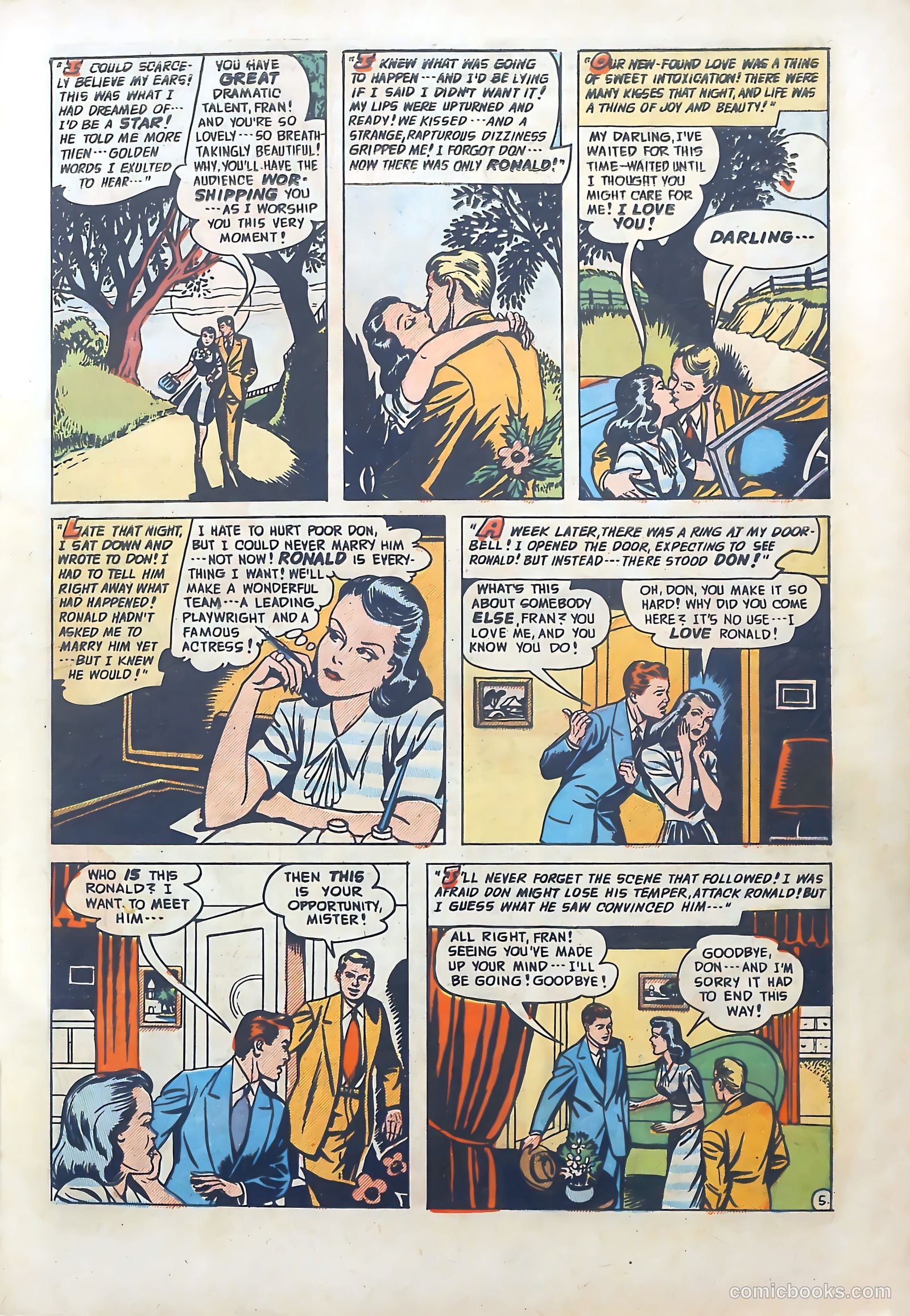 Romantic Adventures #20 (1952) — page 7 of 52