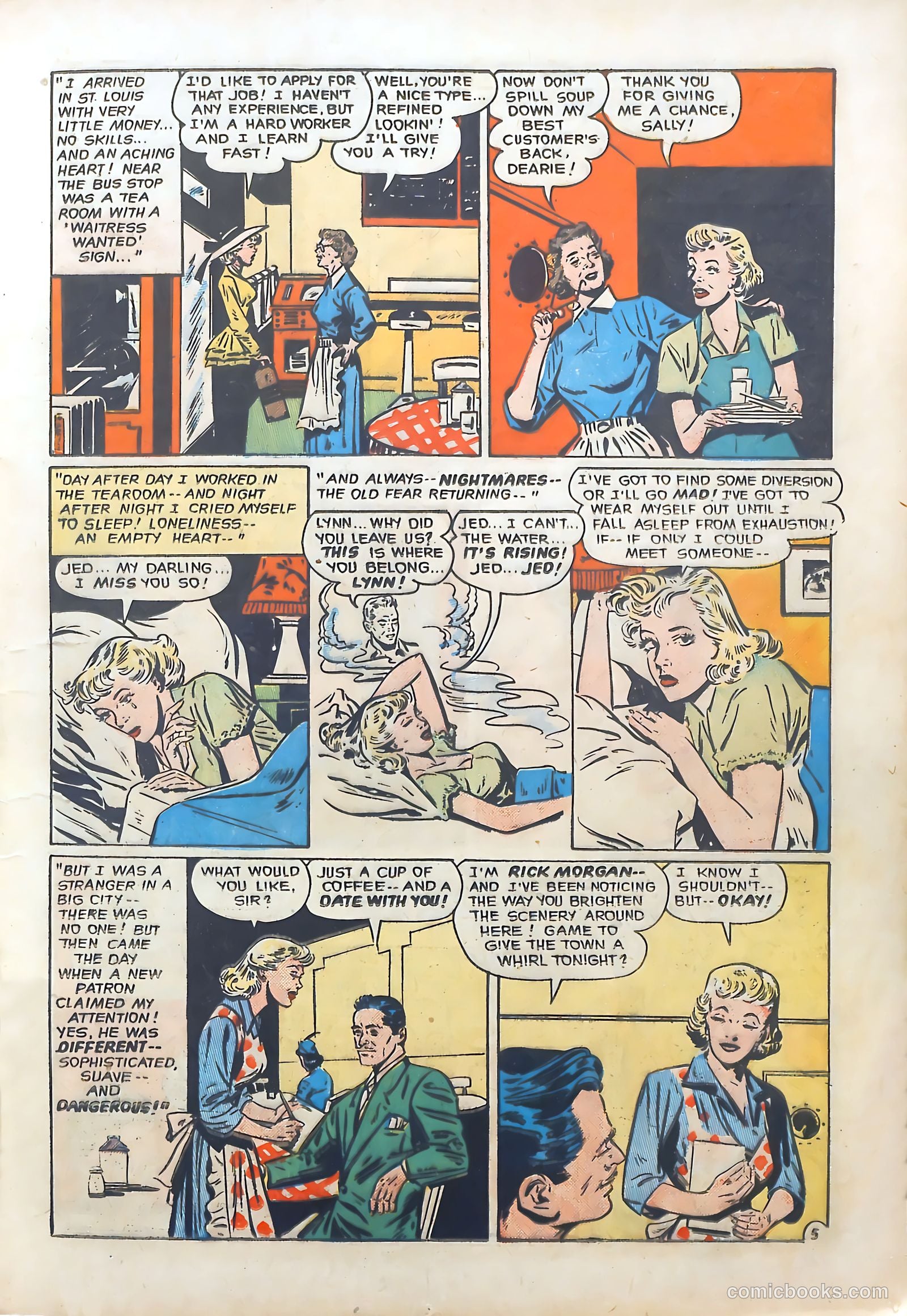 Romantic Adventures #20 (1952) — page 17 of 52