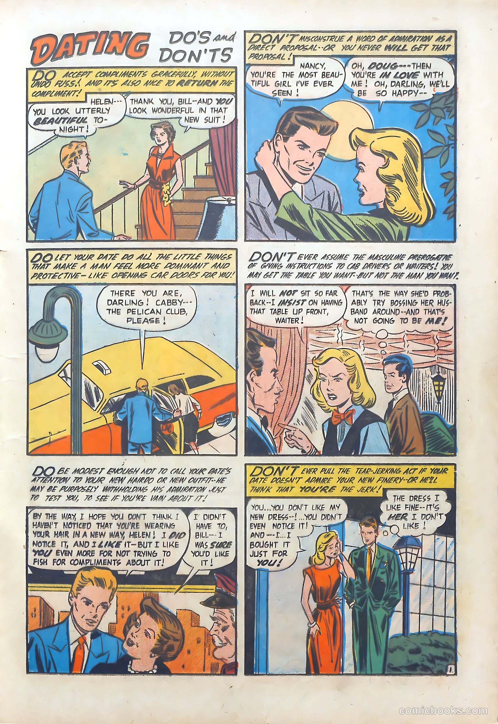 Romantic Adventures #20 (1952) — page 21 of 52