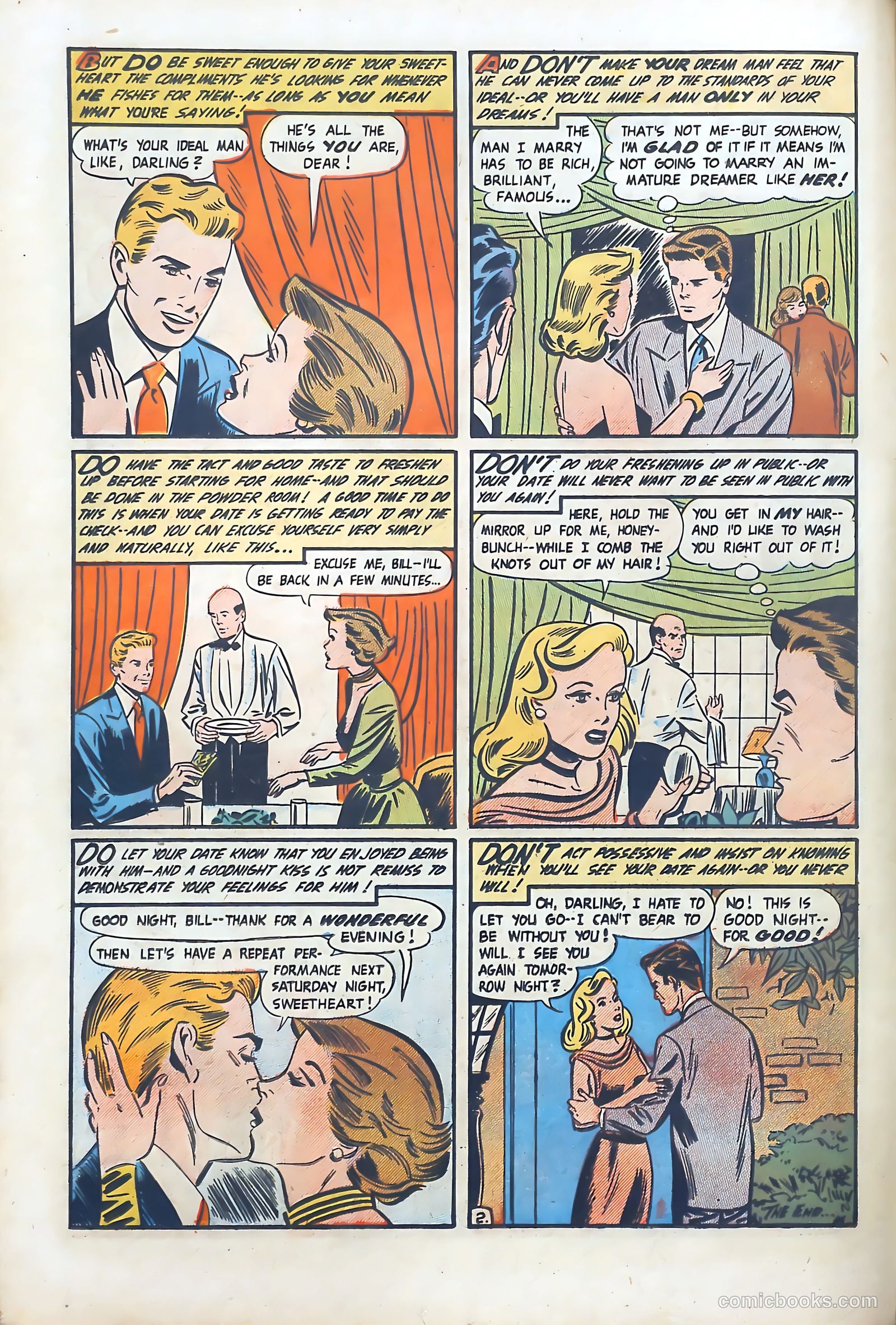Romantic Adventures #20 (1952) — page 22 of 52