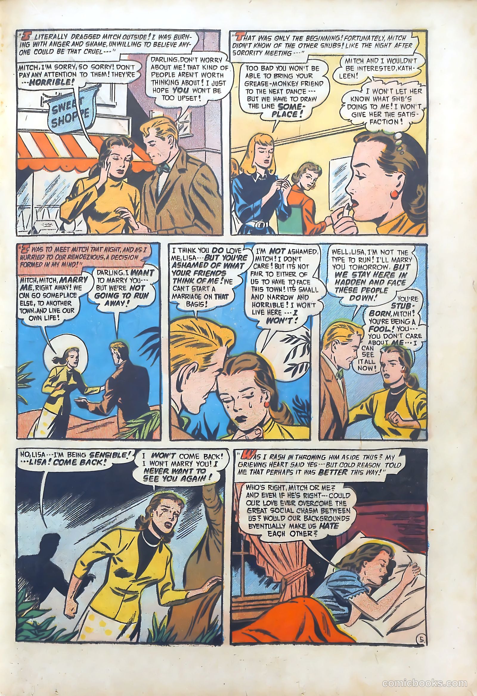 Romantic Adventures #20 (1952) — page 27 of 52