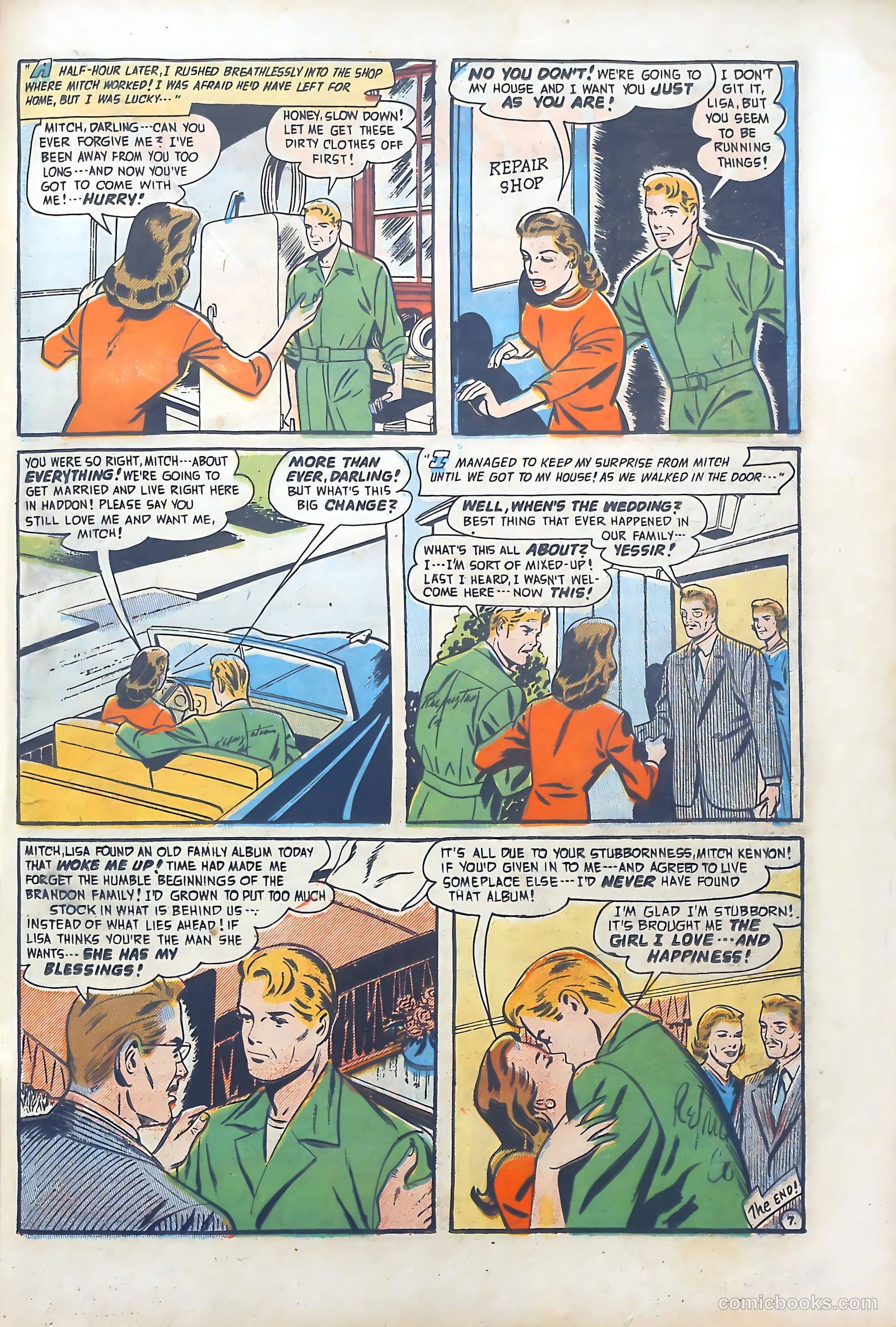 Romantic Adventures #20 (1952) — page 29 of 52
