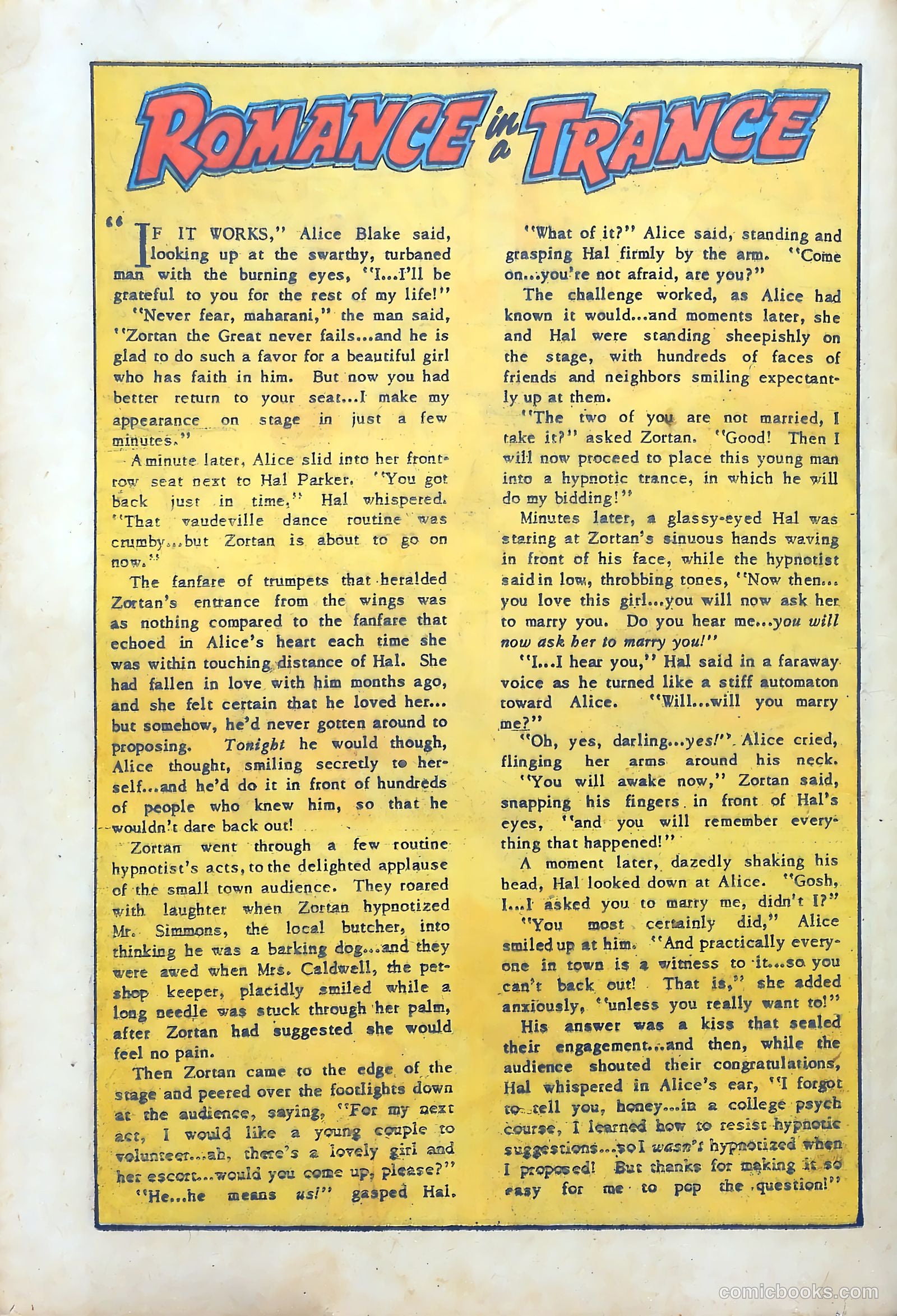 Romantic Adventures #20 (1952) — page 30 of 52