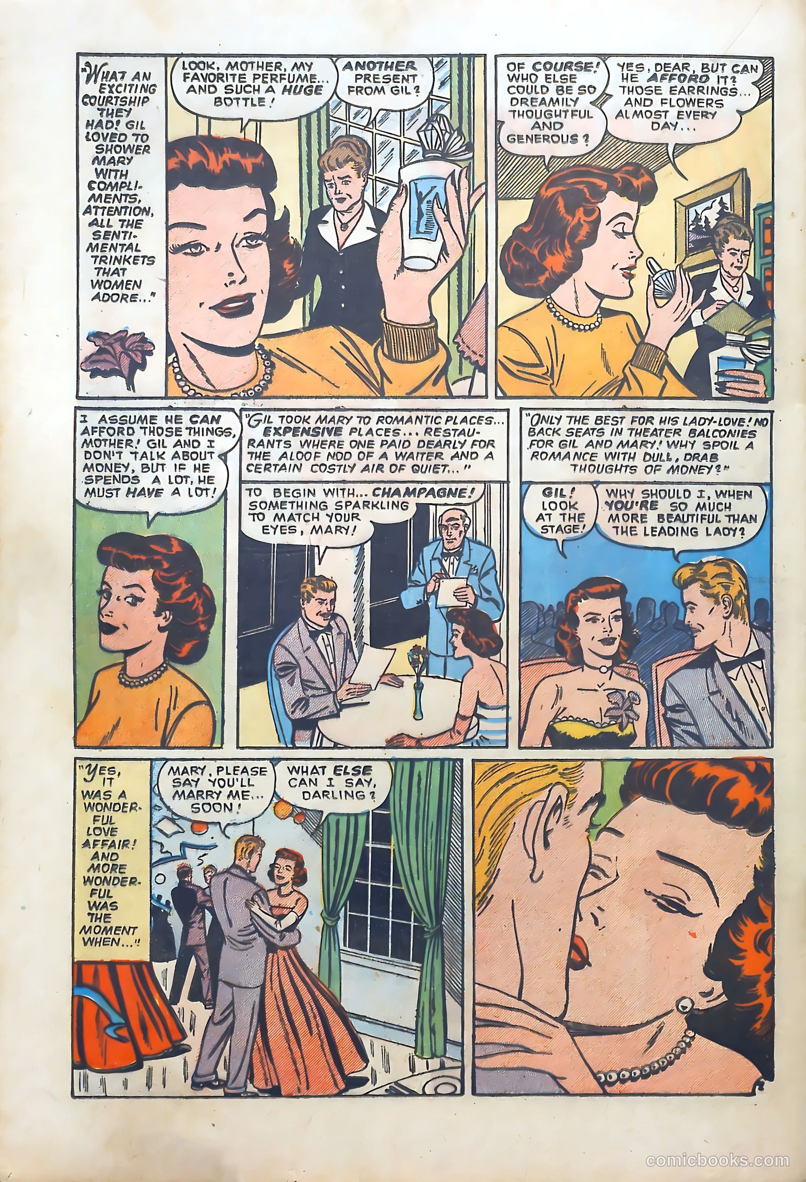 Romantic Adventures #20 (1952) — page 32 of 52