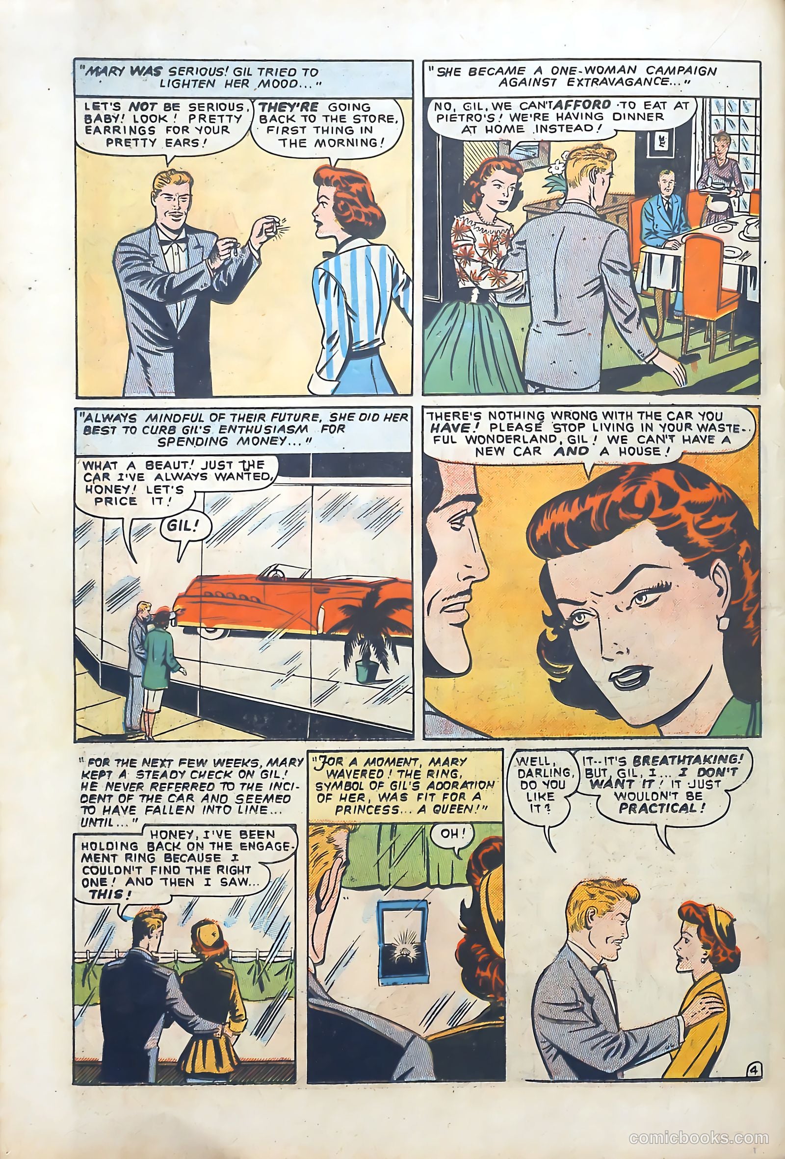 Romantic Adventures #20 (1952) — page 34 of 52