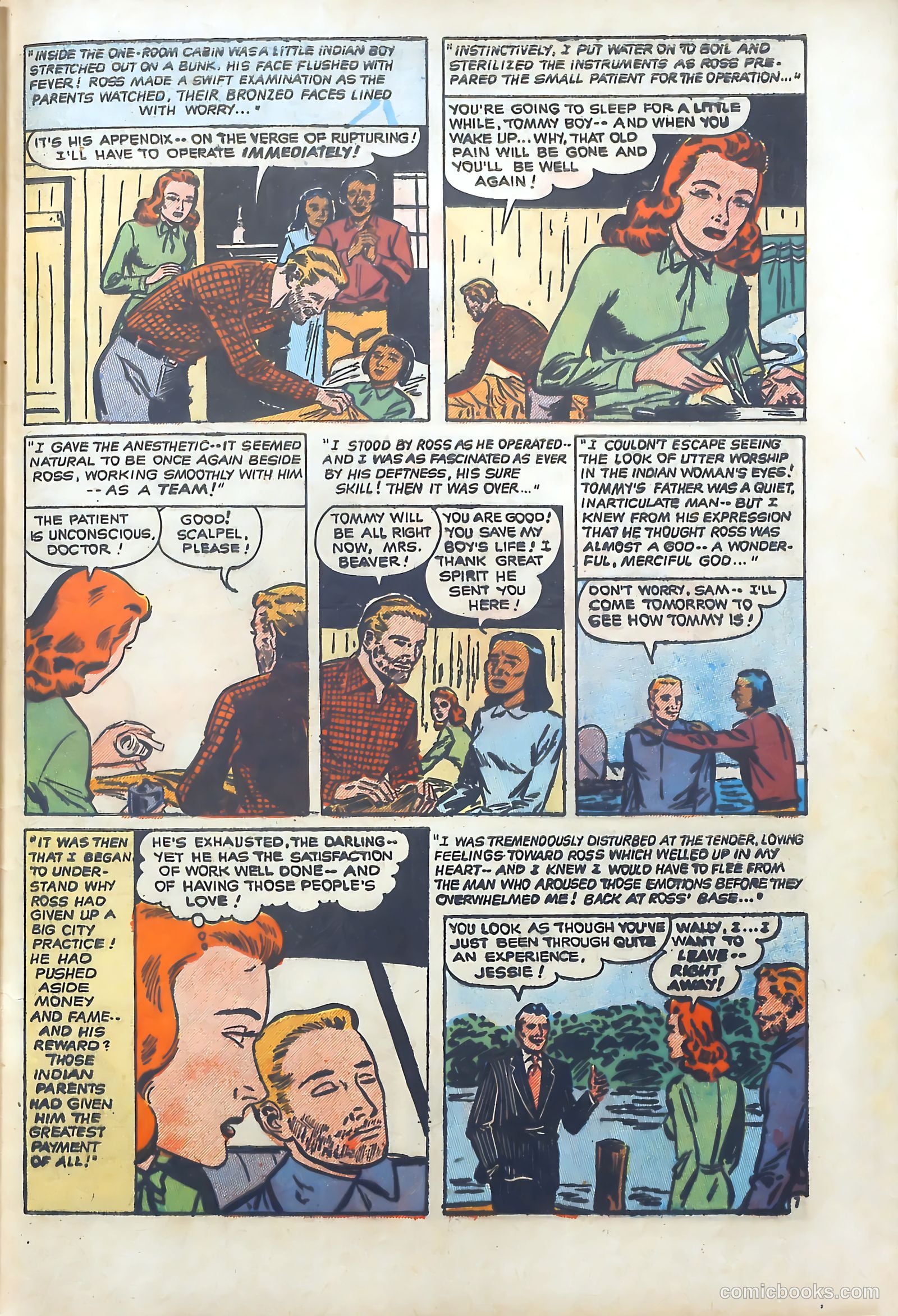 Romantic Adventures #20 (1952) — page 45 of 52