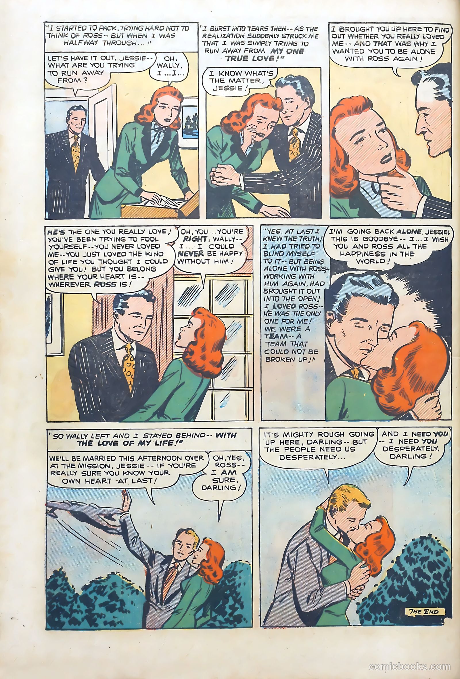 Romantic Adventures #20 (1952) — page 46 of 52