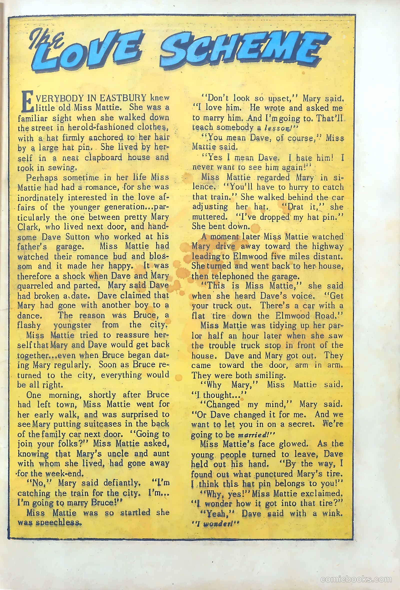 Romantic Adventures #20 (1952) — page 47 of 52