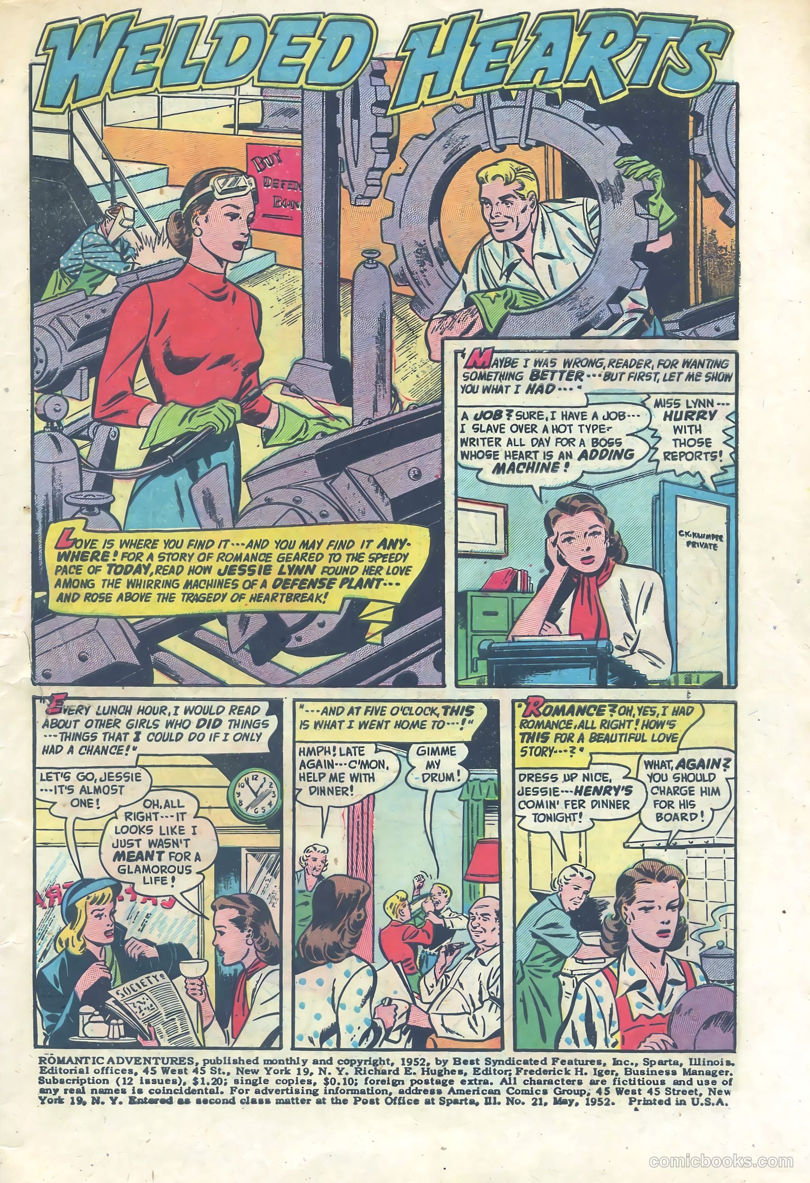 Romantic Adventures #21 (1952) — page 3 of 52