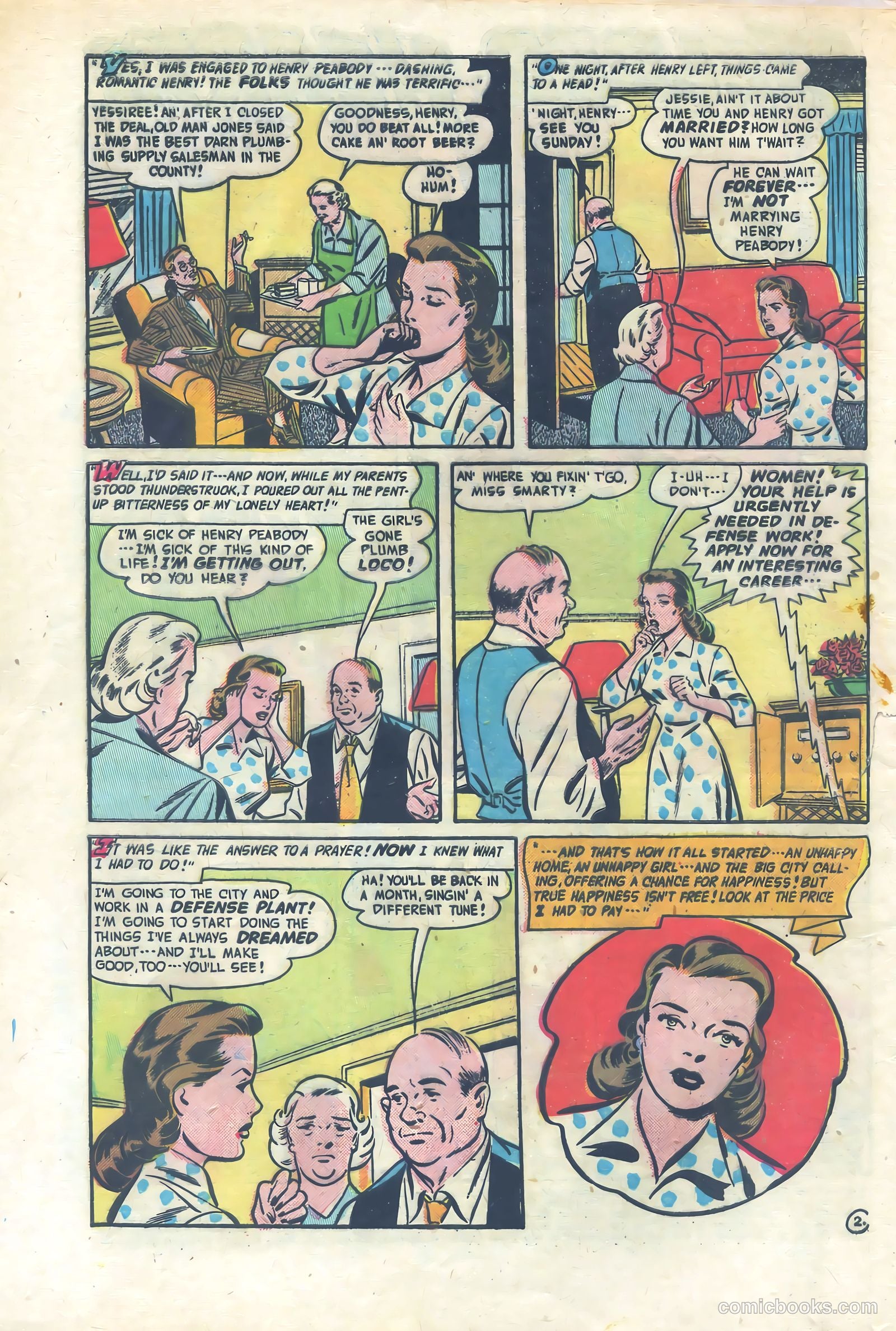Romantic Adventures #21 (1952) — page 4 of 52