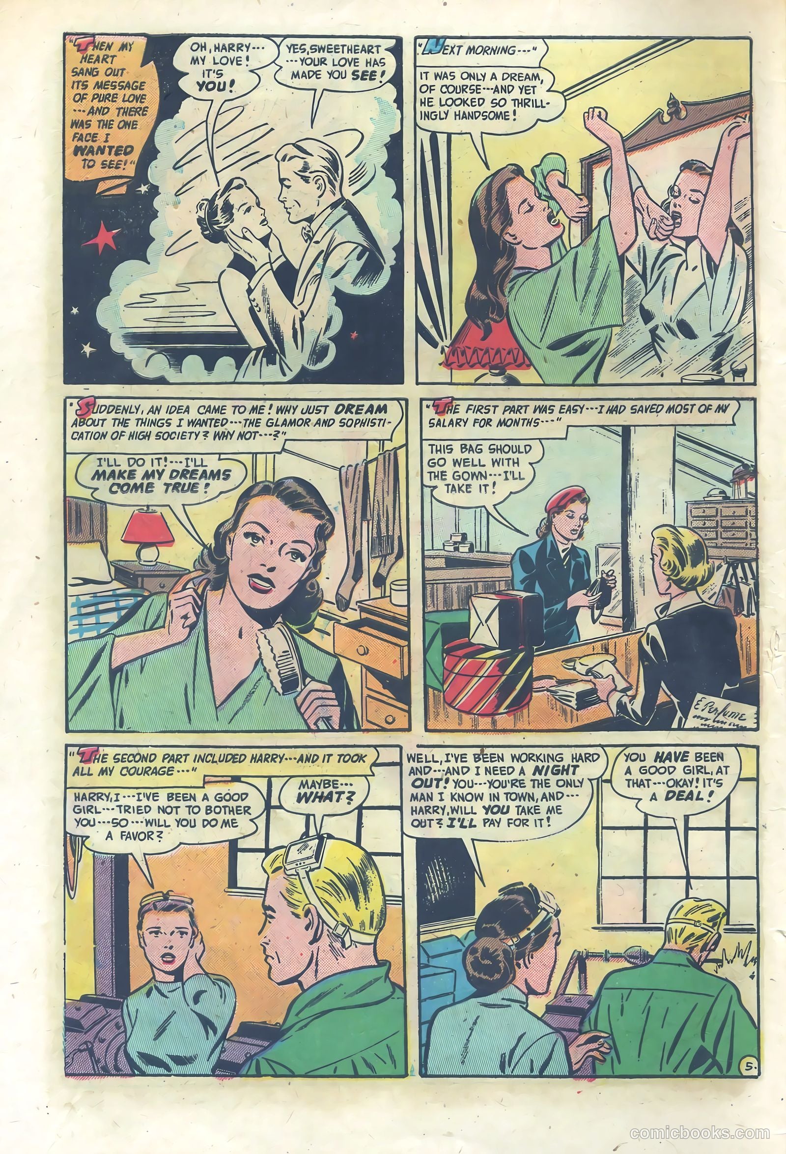 Romantic Adventures #21 (1952) — page 8 of 52