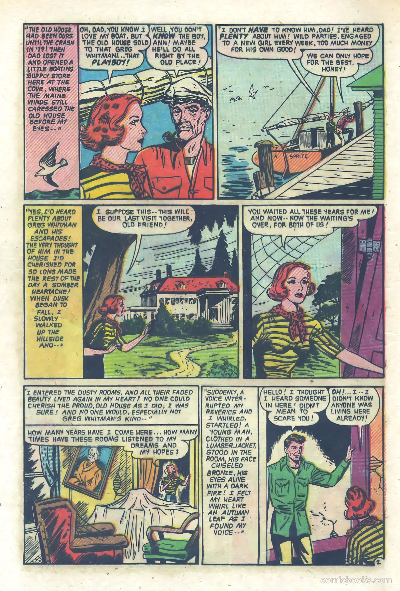 Romantic Adventures #21 (1952) — page 16 of 52