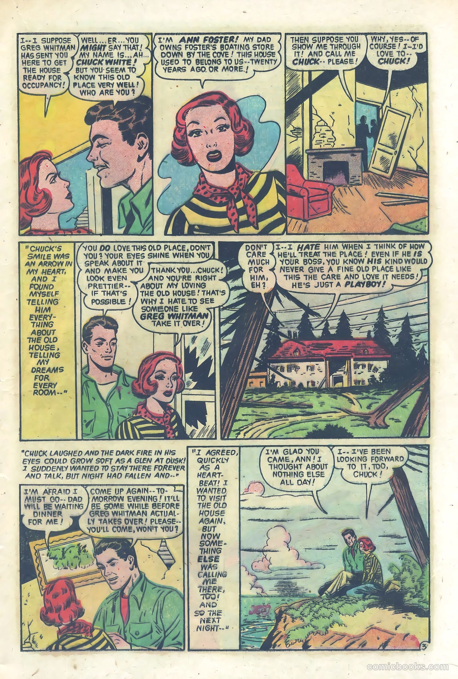 Romantic Adventures #21 (1952) — page 17 of 52