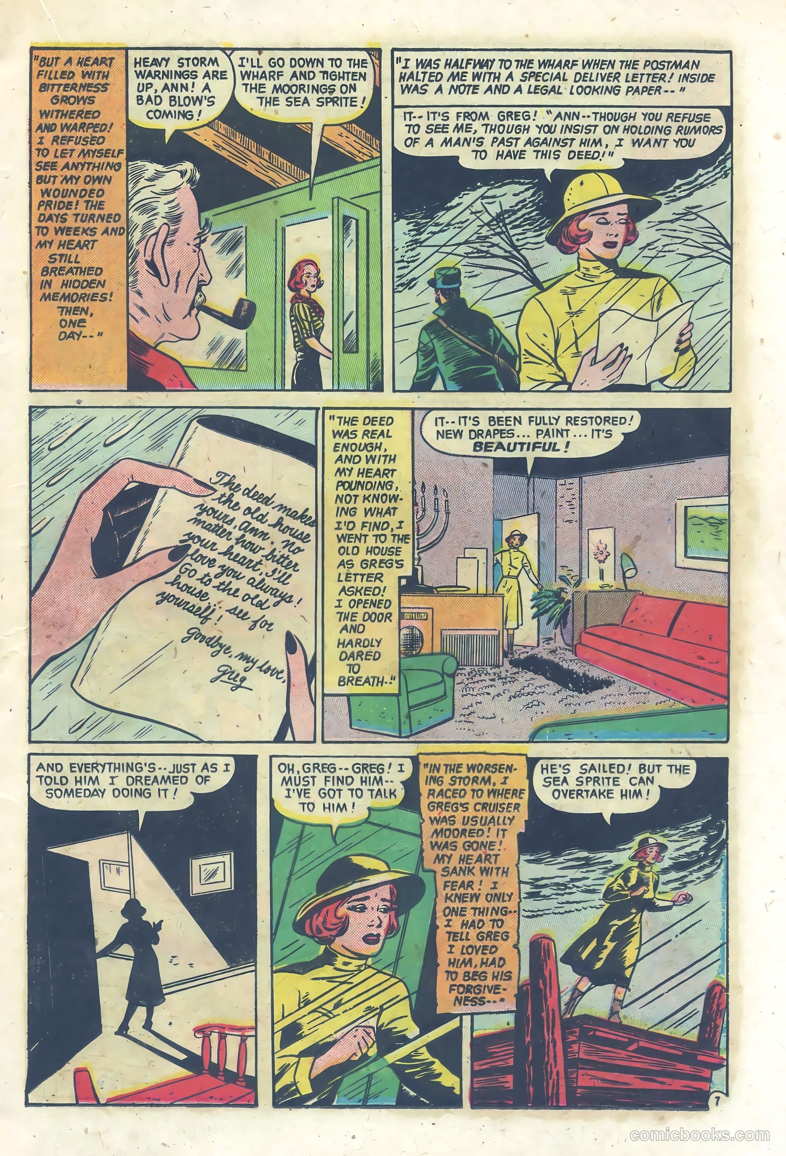Romantic Adventures #21 (1952) — page 21 of 52