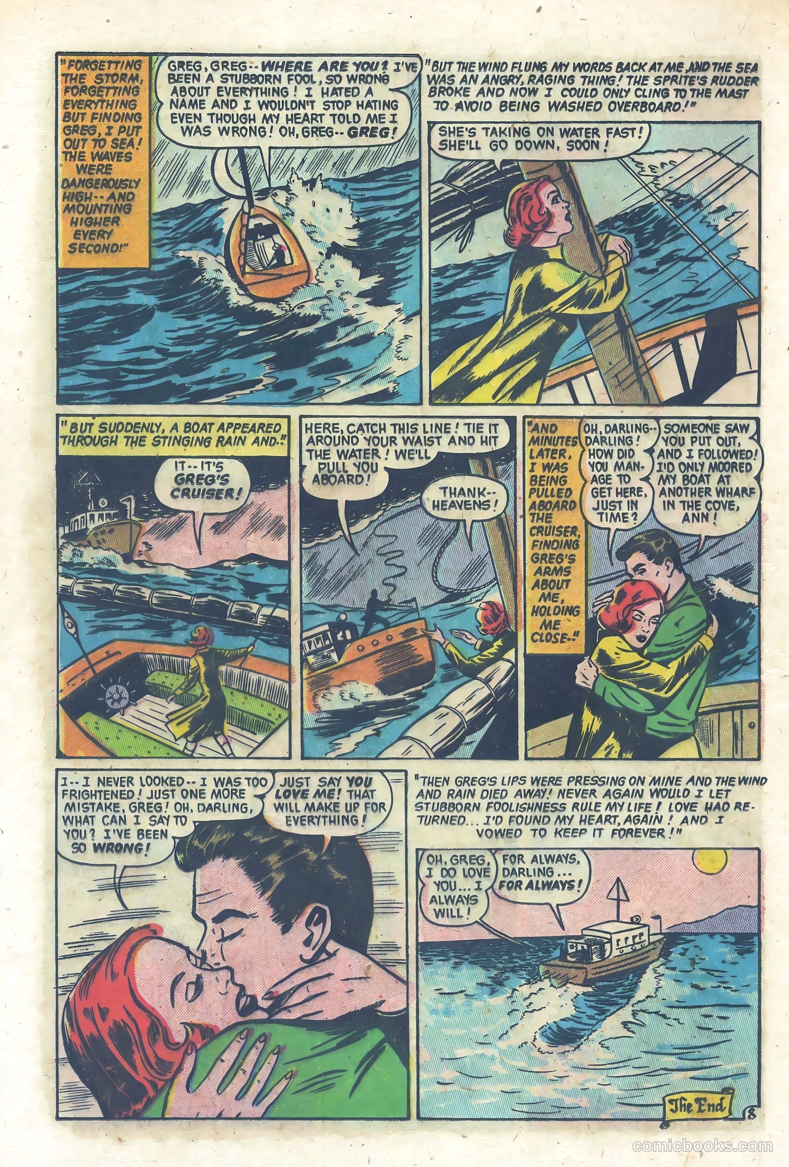 Romantic Adventures #21 (1952) — page 22 of 52