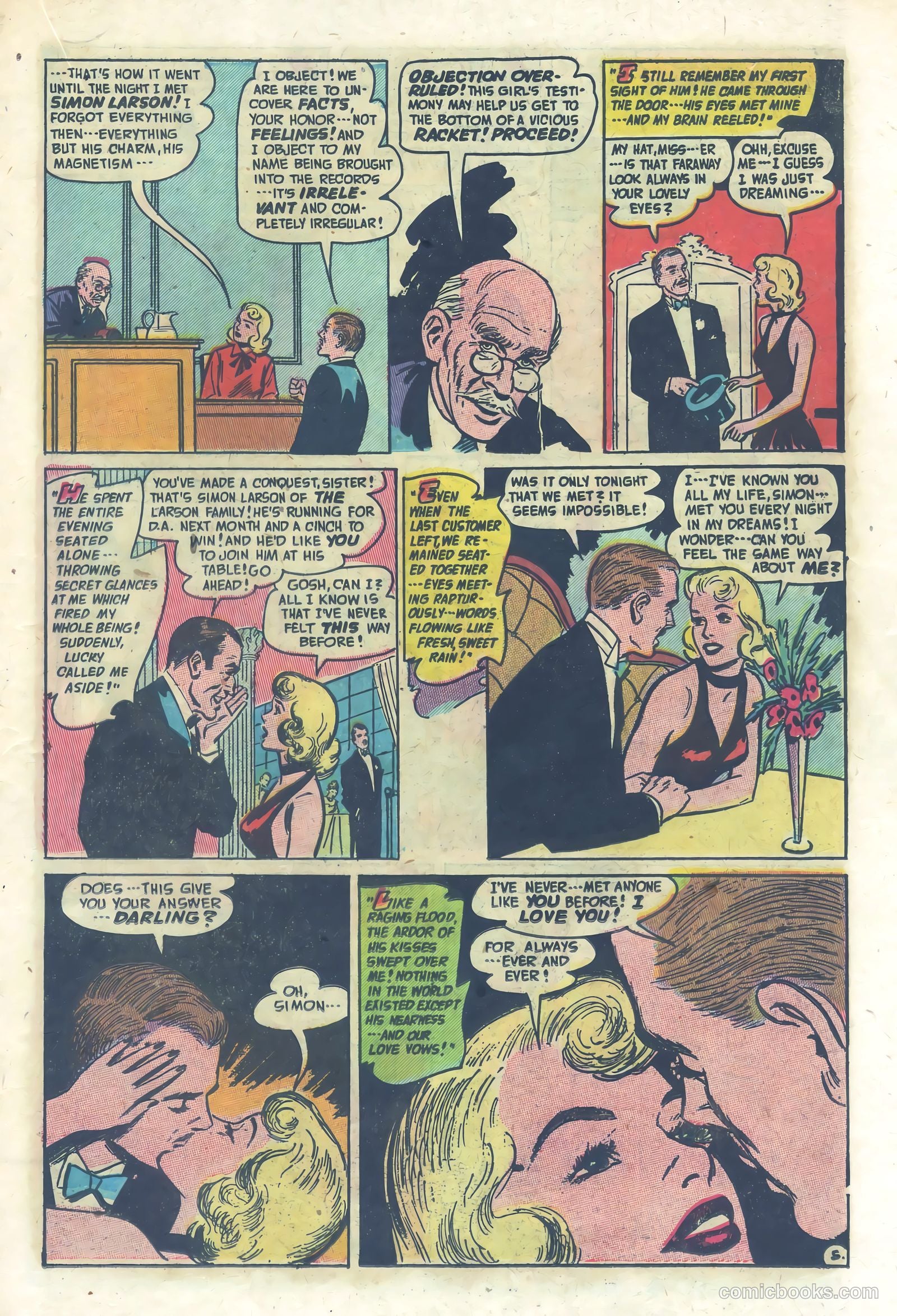 Romantic Adventures #21 (1952) — page 27 of 52