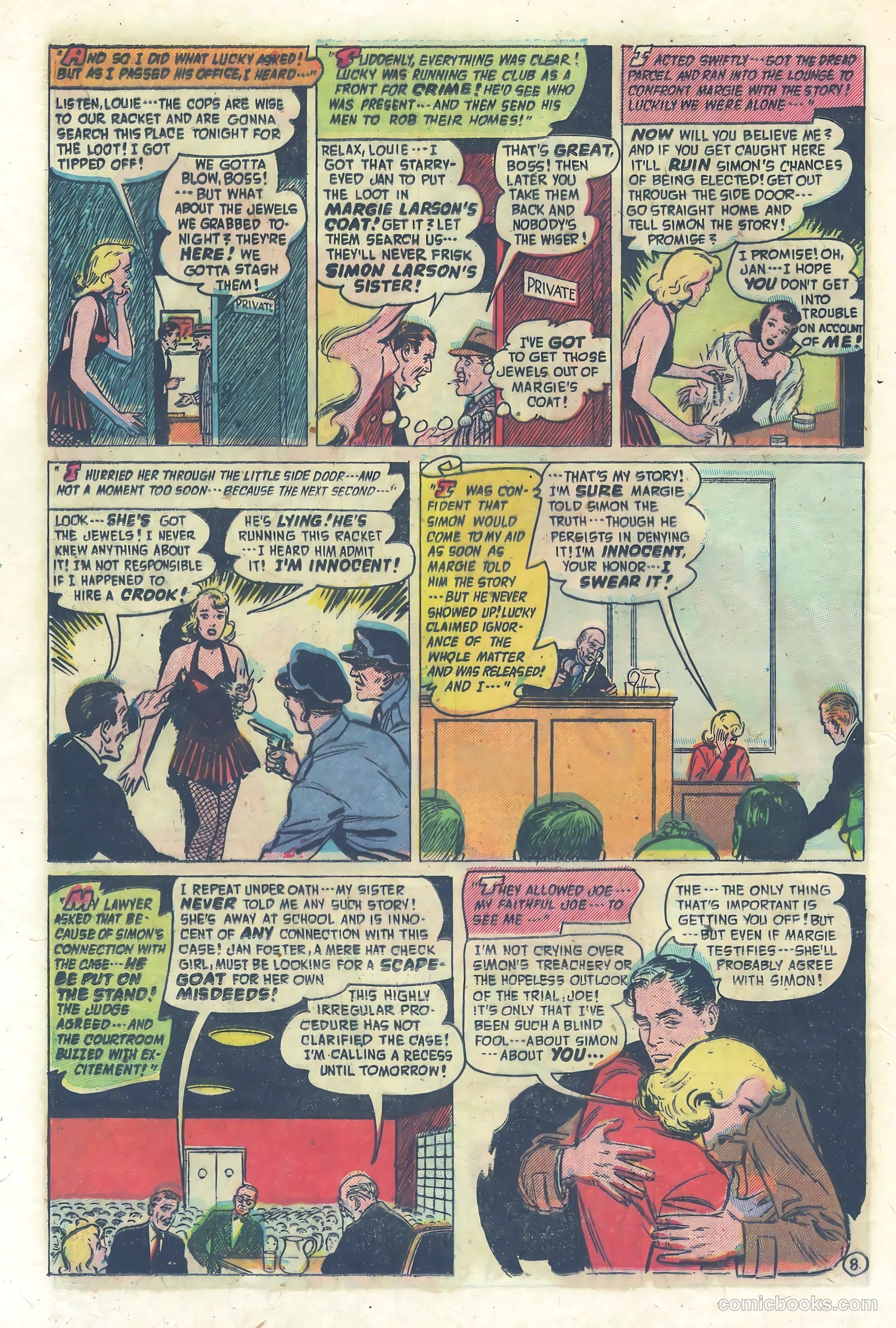 Romantic Adventures #21 (1952) — page 30 of 52