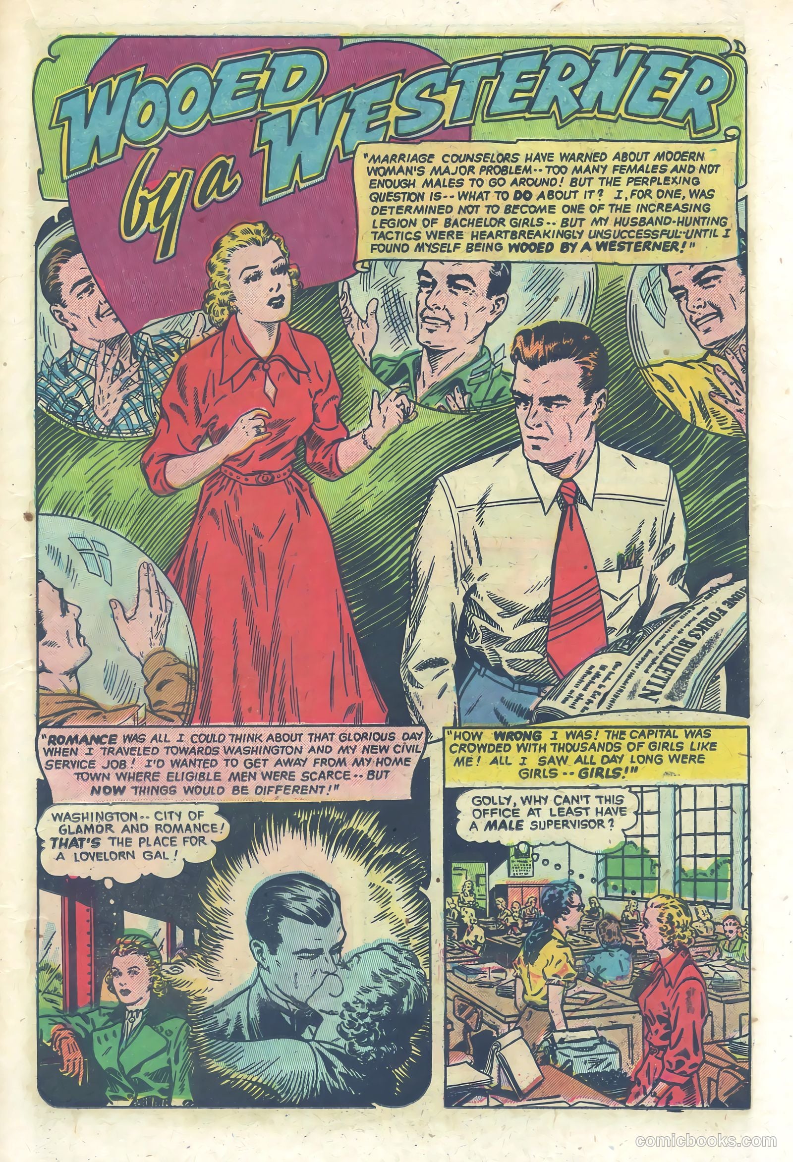 Romantic Adventures #21 (1952) — page 33 of 52