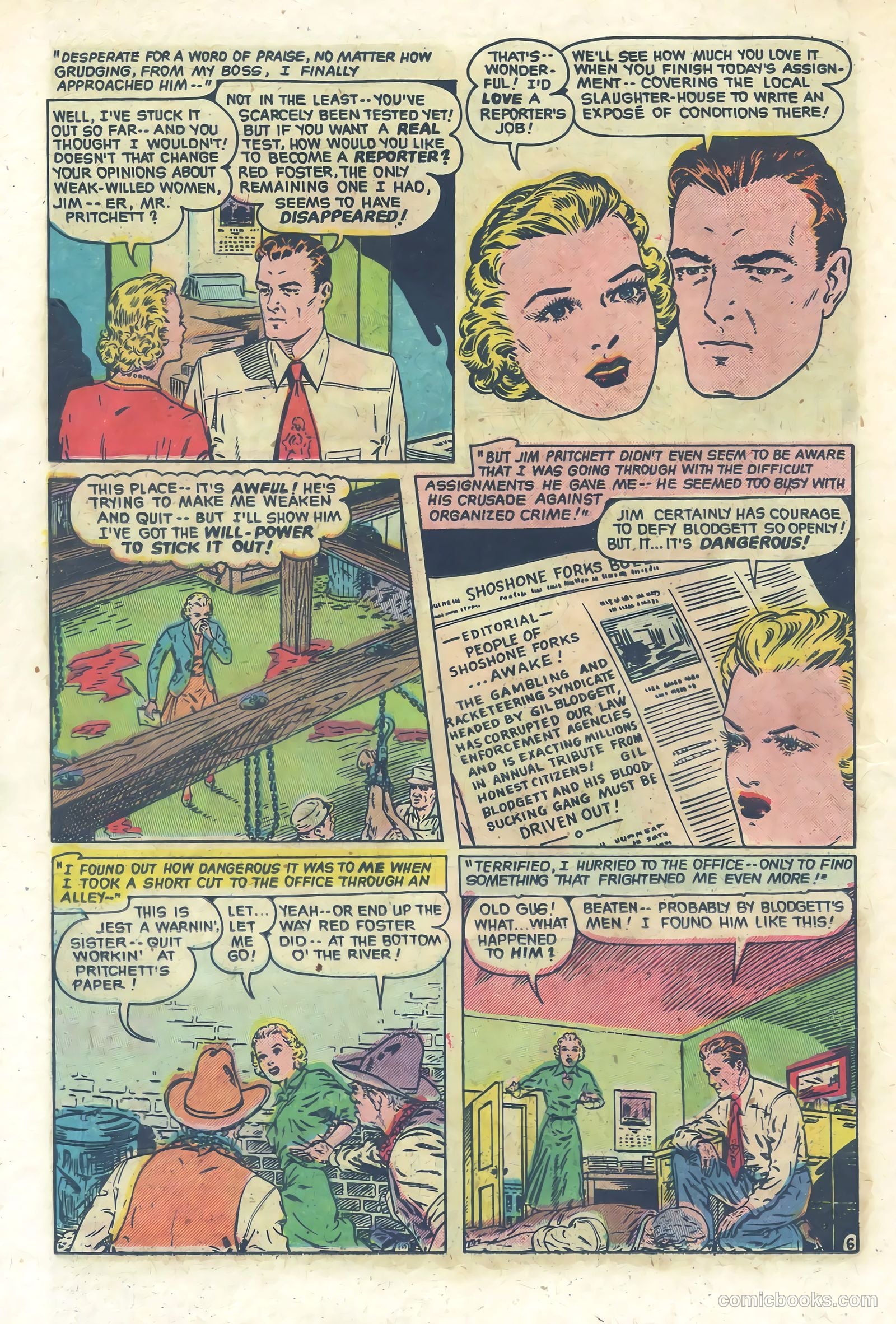 Romantic Adventures #21 (1952) — page 38 of 52