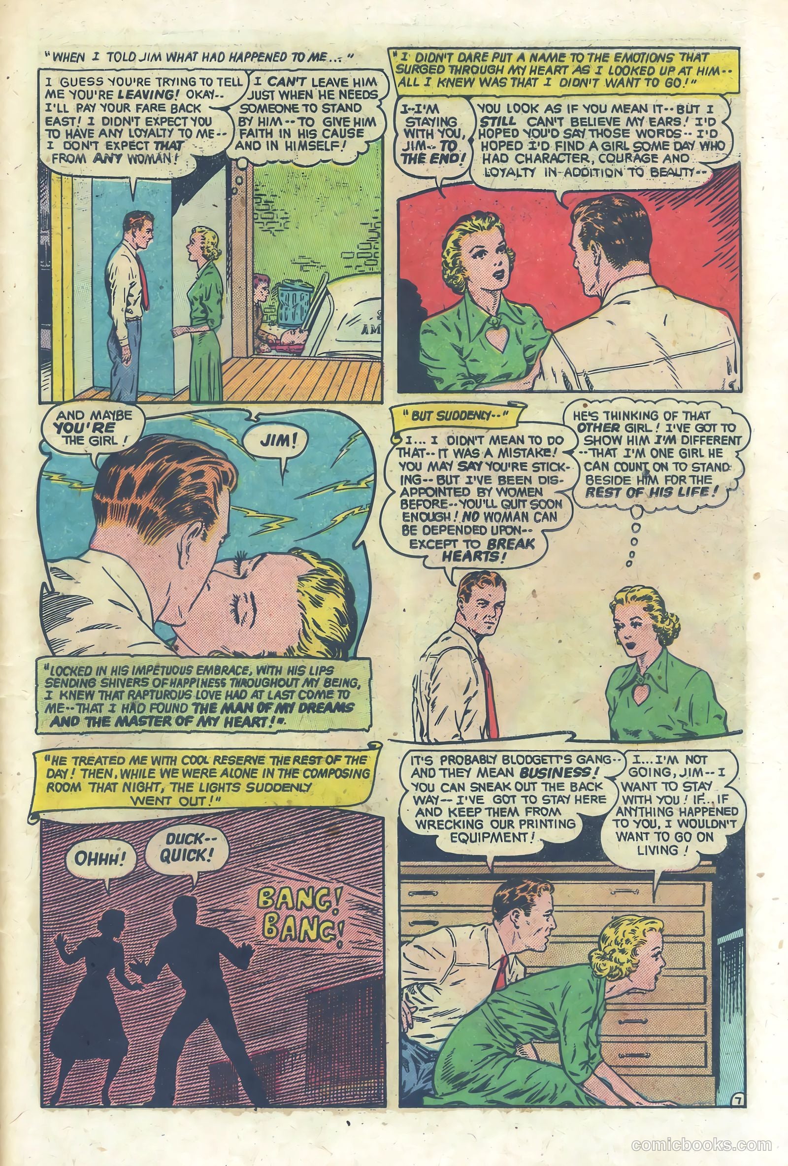 Romantic Adventures #21 (1952) — page 39 of 52