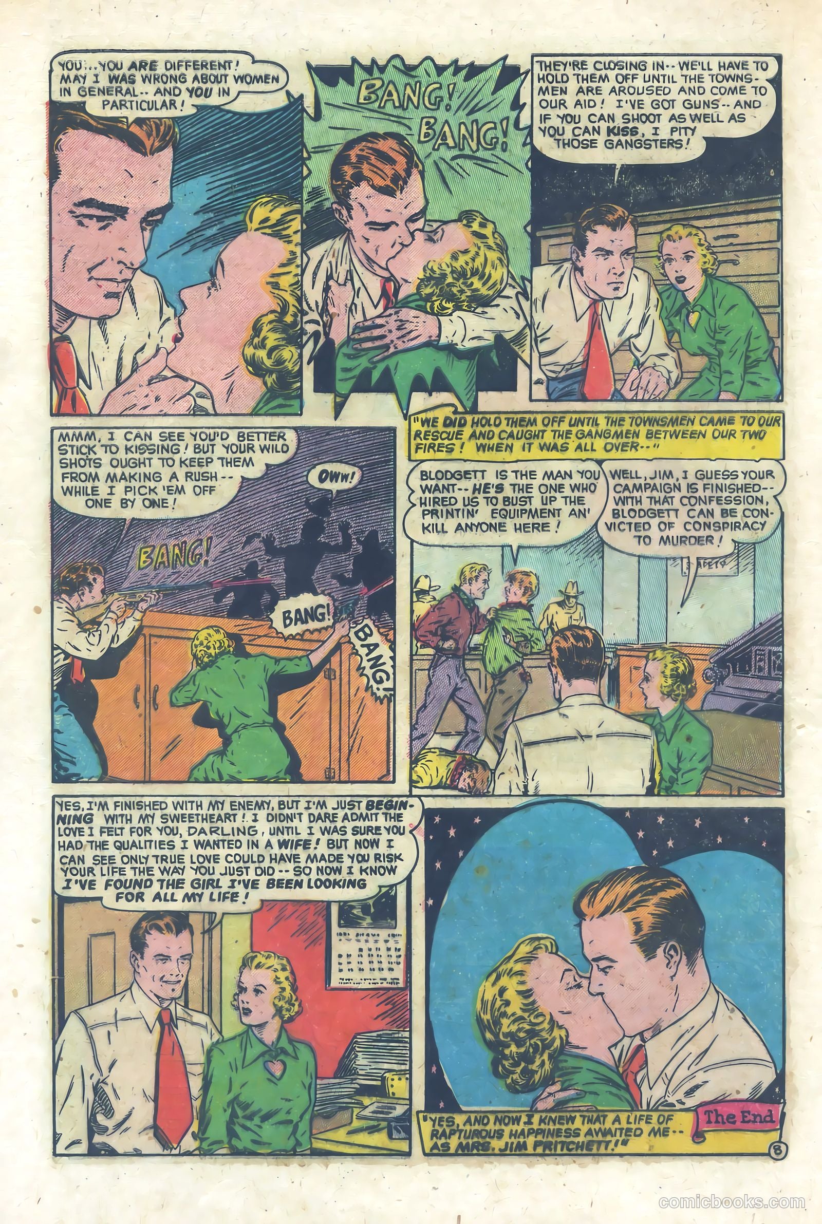 Romantic Adventures #21 (1952) — page 40 of 52