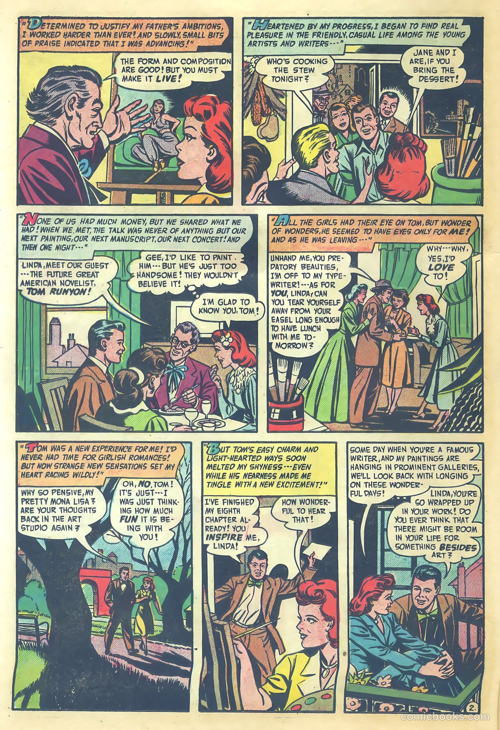 Romantic Adventures #22 (1952) — page 24 of 52