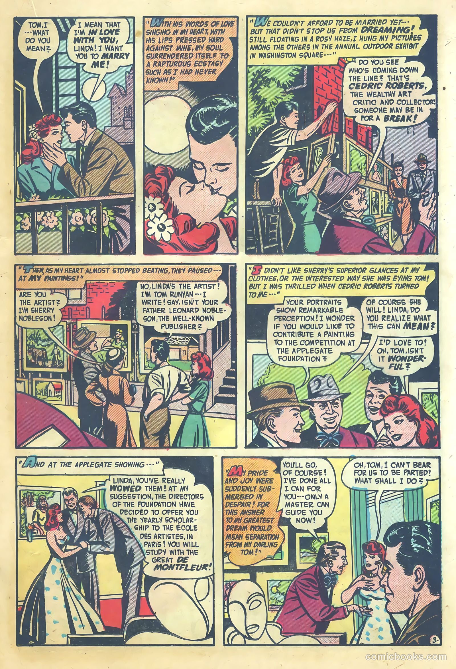 Romantic Adventures #22 (1952) — page 25 of 52