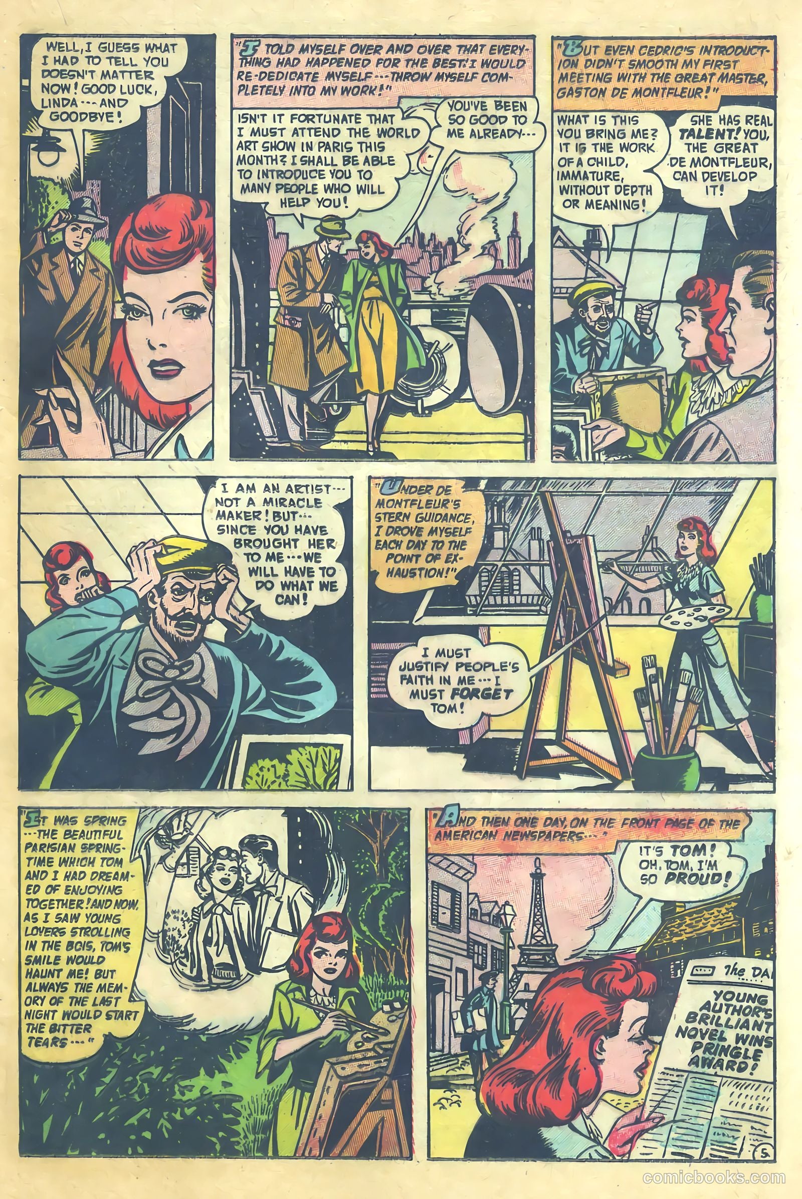 Romantic Adventures #22 (1952) — page 27 of 52
