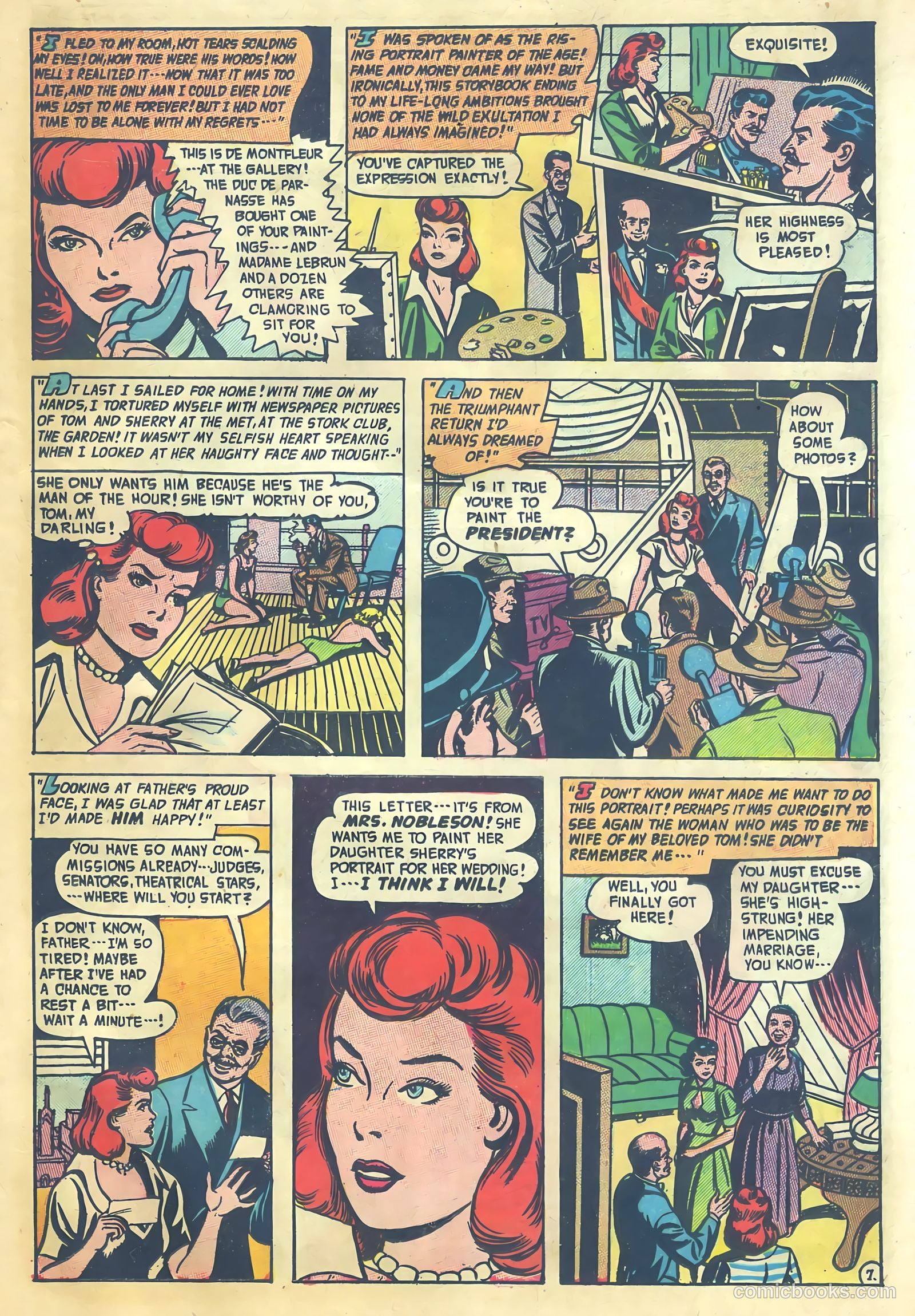 Romantic Adventures #22 (1952) — page 29 of 52
