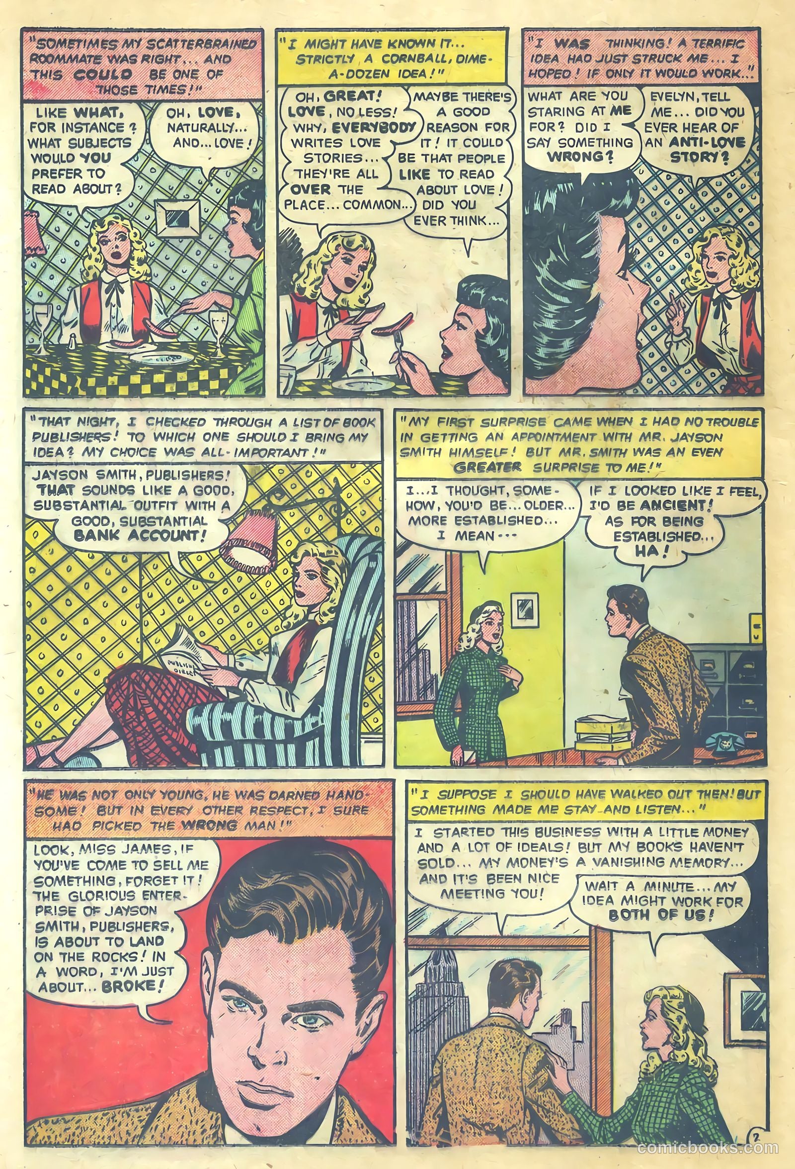 Romantic Adventures #22 (1952) — page 32 of 52