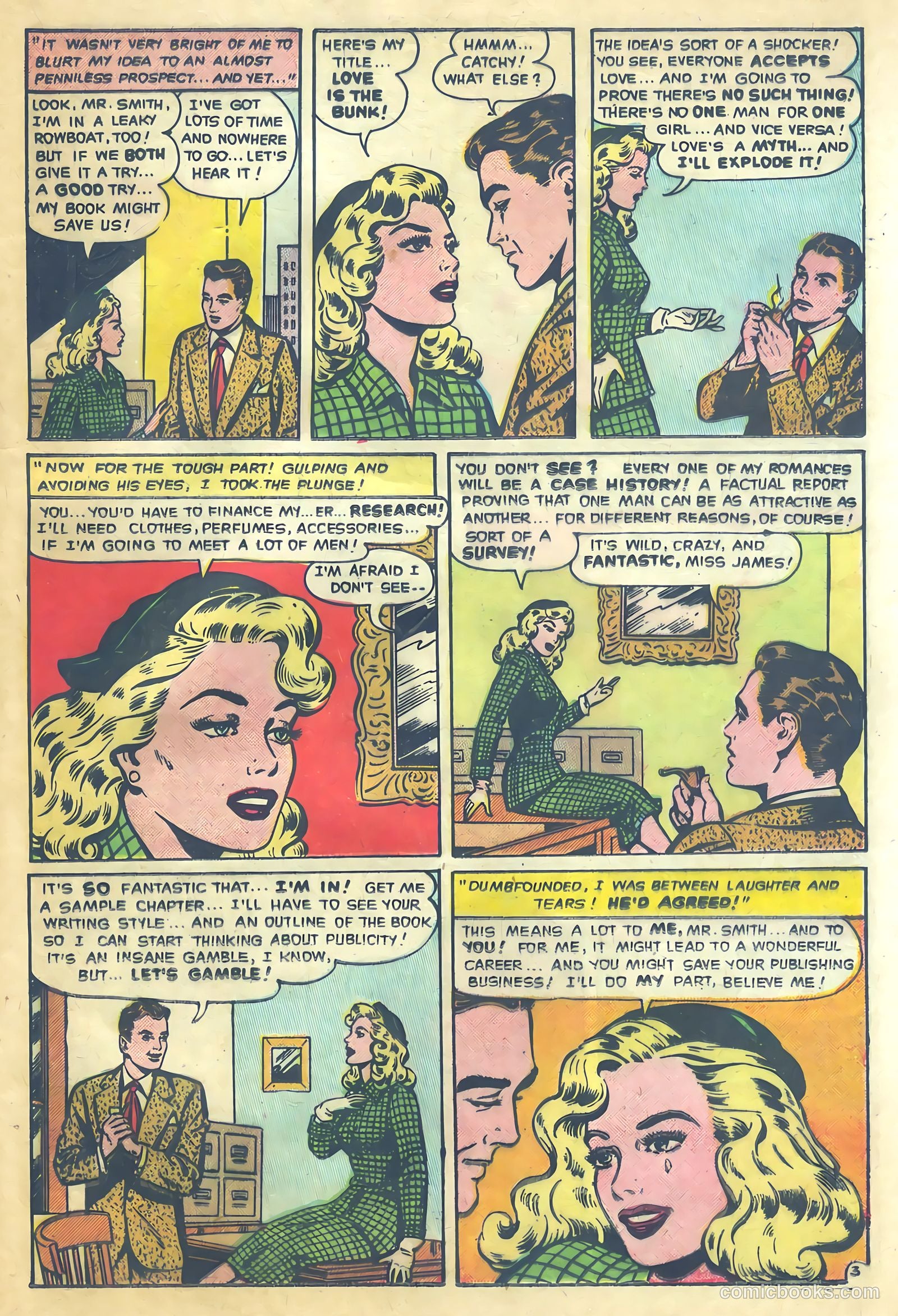 Romantic Adventures #22 (1952) — page 33 of 52