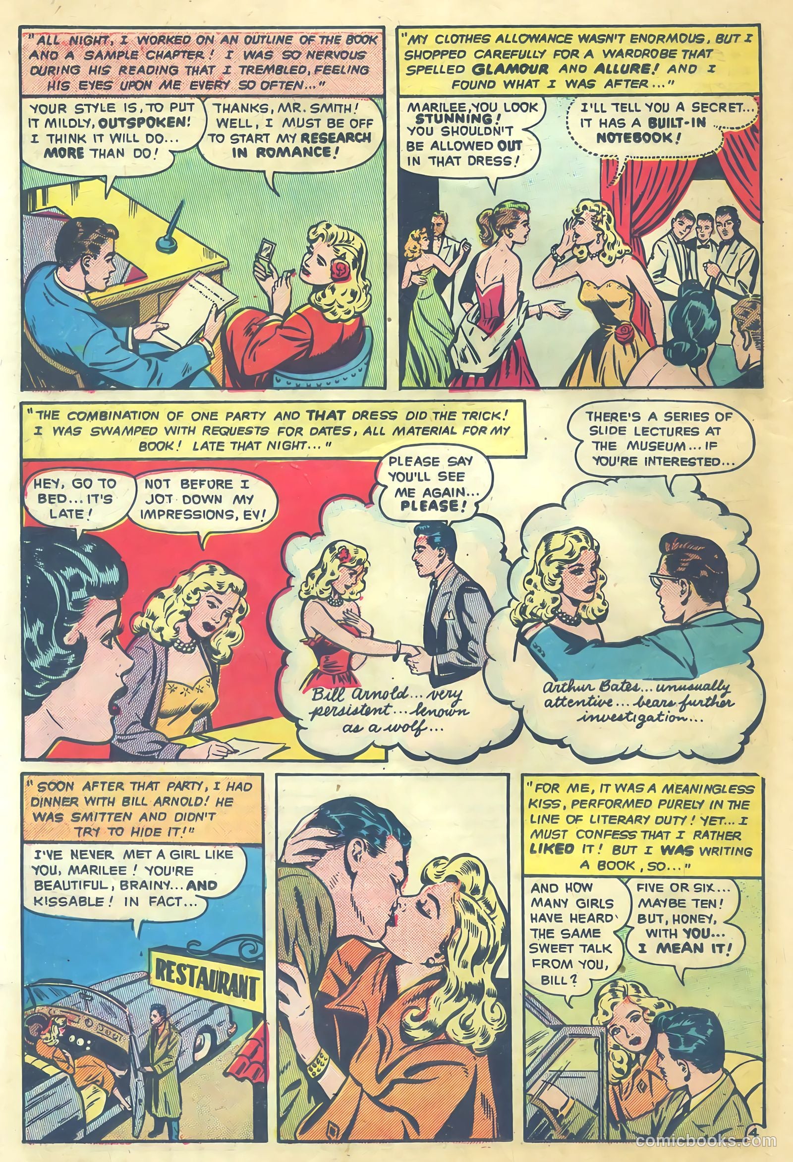 Romantic Adventures #22 (1952) — page 34 of 52