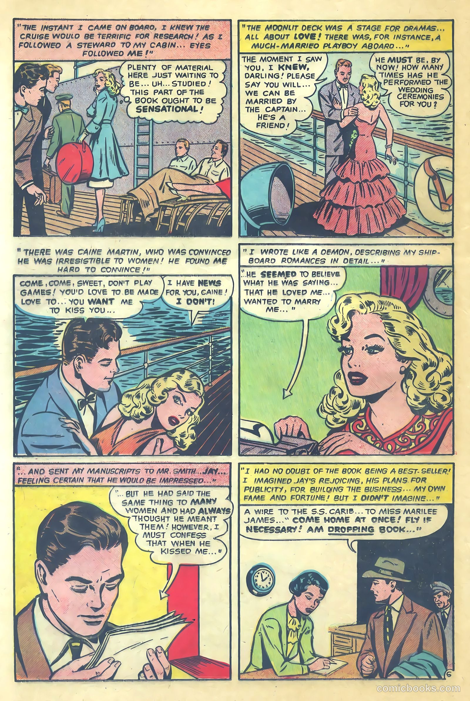 Romantic Adventures #22 (1952) — page 36 of 52