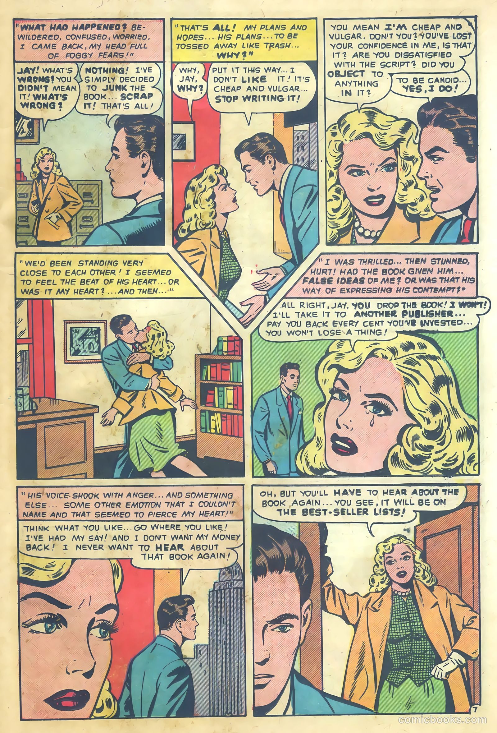 Romantic Adventures #22 (1952) — page 37 of 52