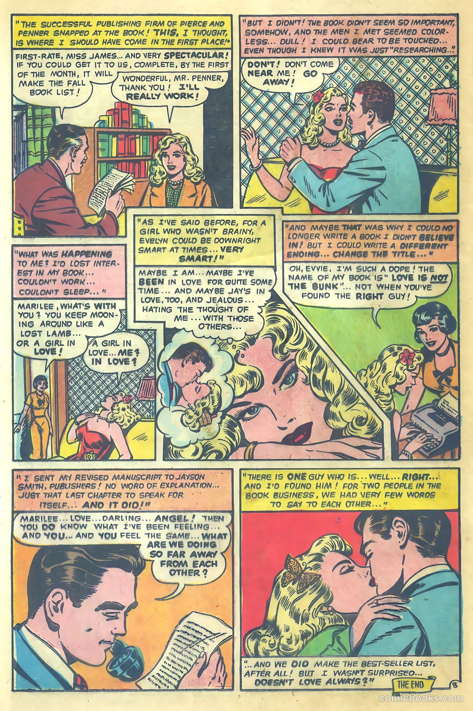 Romantic Adventures #22 (1952) — page 38 of 52