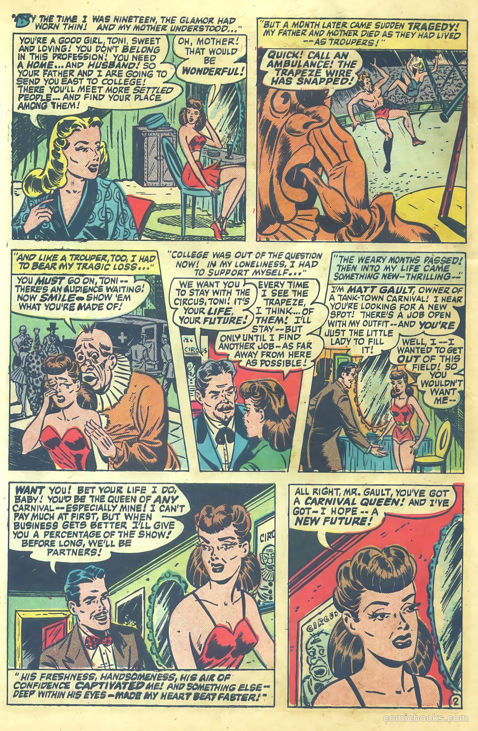 Romantic Adventures #22 (1952) — page 40 of 52