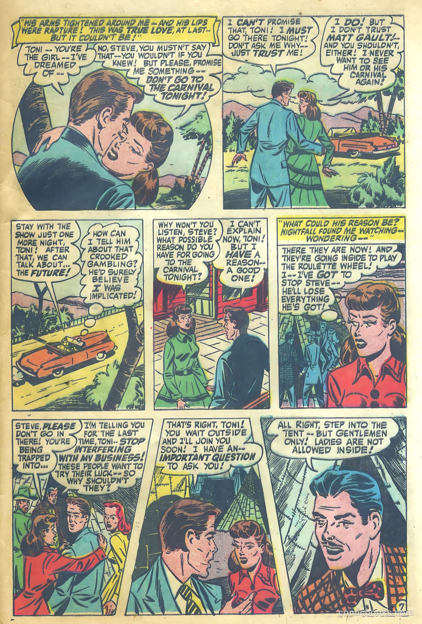 Romantic Adventures #22 (1952) — page 45 of 52