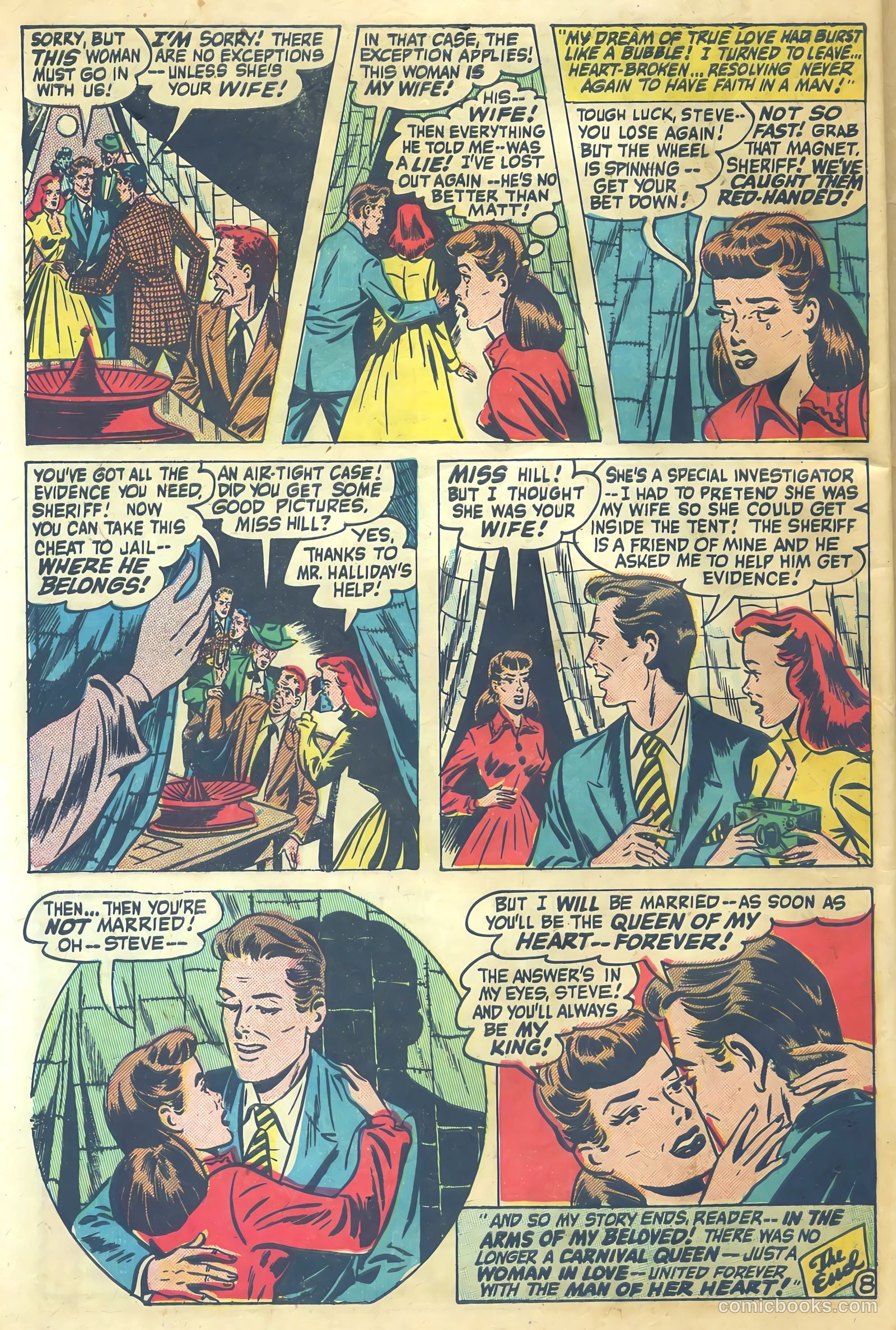 Romantic Adventures #22 (1952) — page 46 of 52