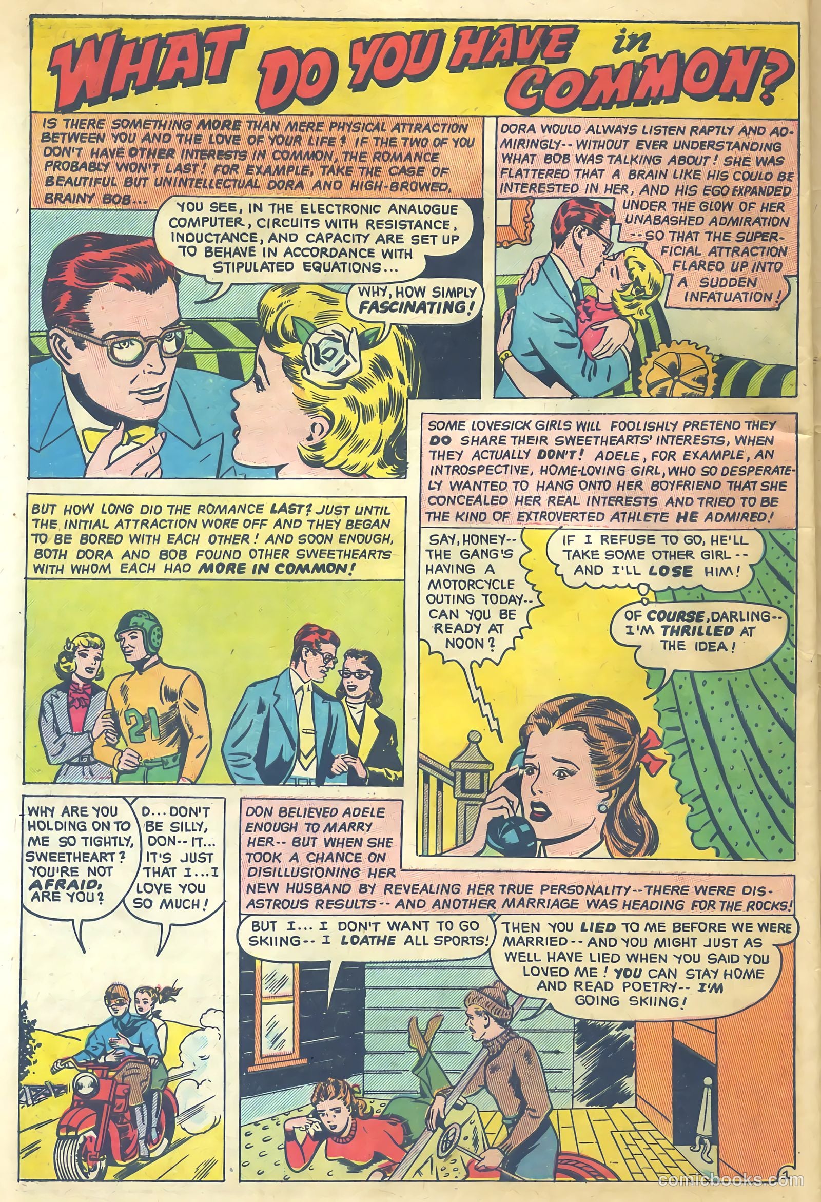 Romantic Adventures #22 (1952) — page 48 of 52
