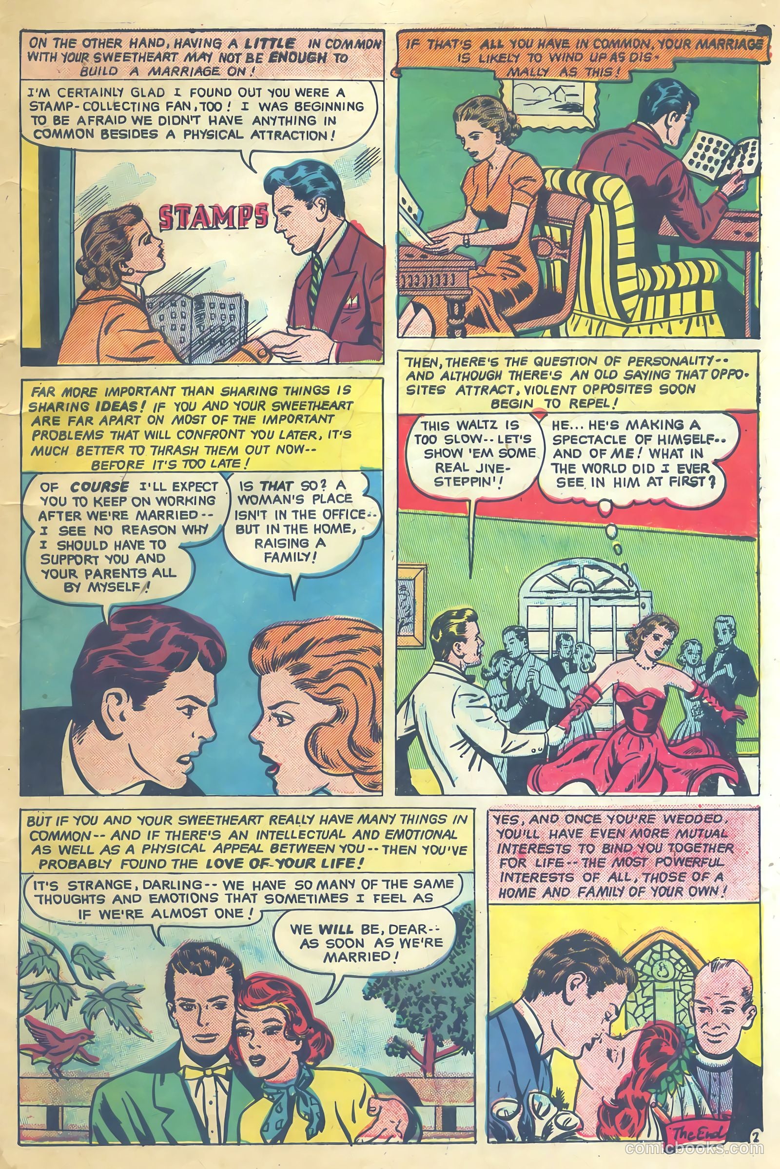 Romantic Adventures #22 (1952) — page 49 of 52
