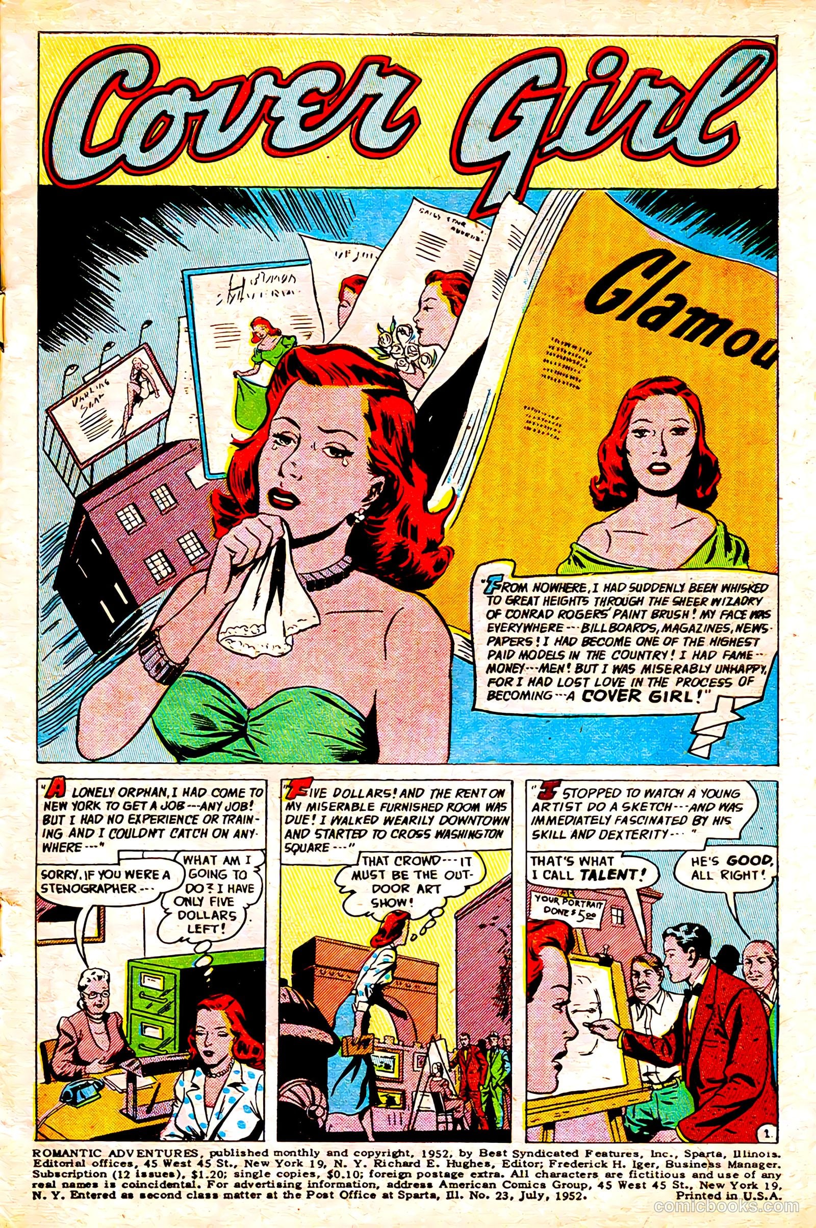 Romantic Adventures #23 (1952) — page 3 of 52