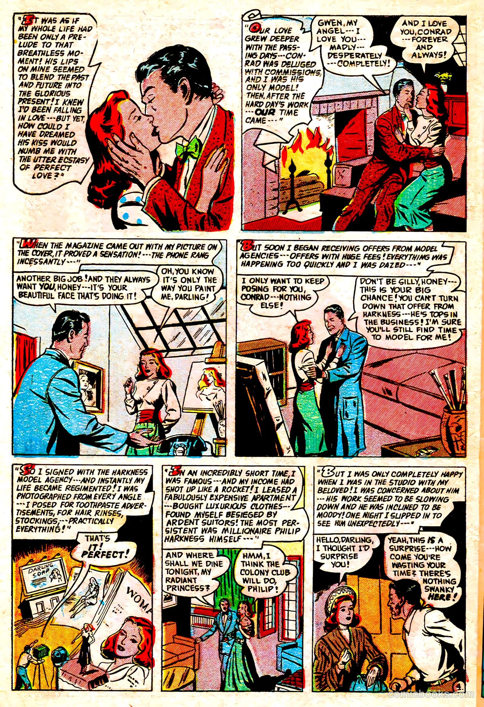 Romantic Adventures #23 (1952) — page 6 of 52